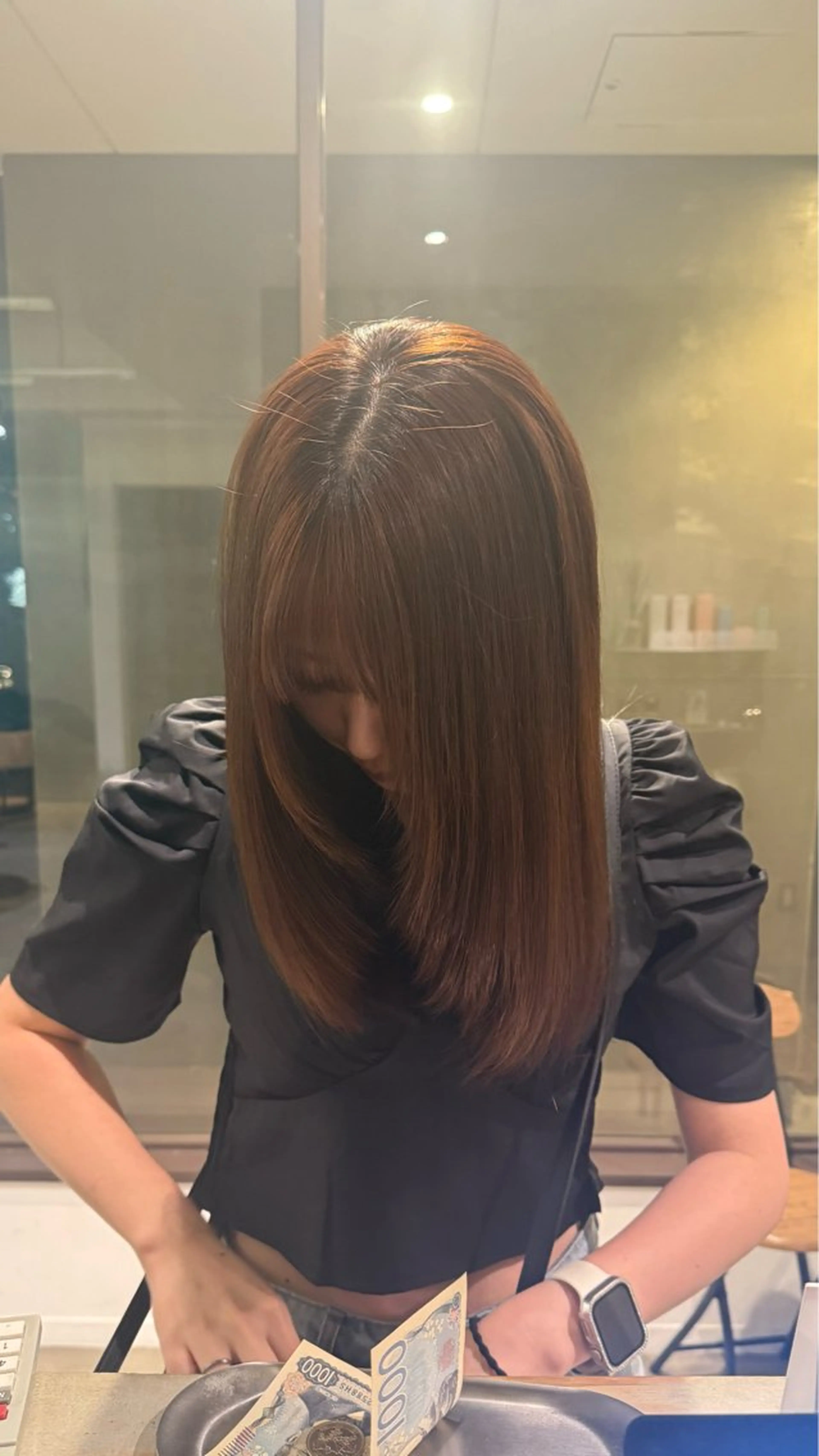 カラー tote. さくらのヘアスタイル