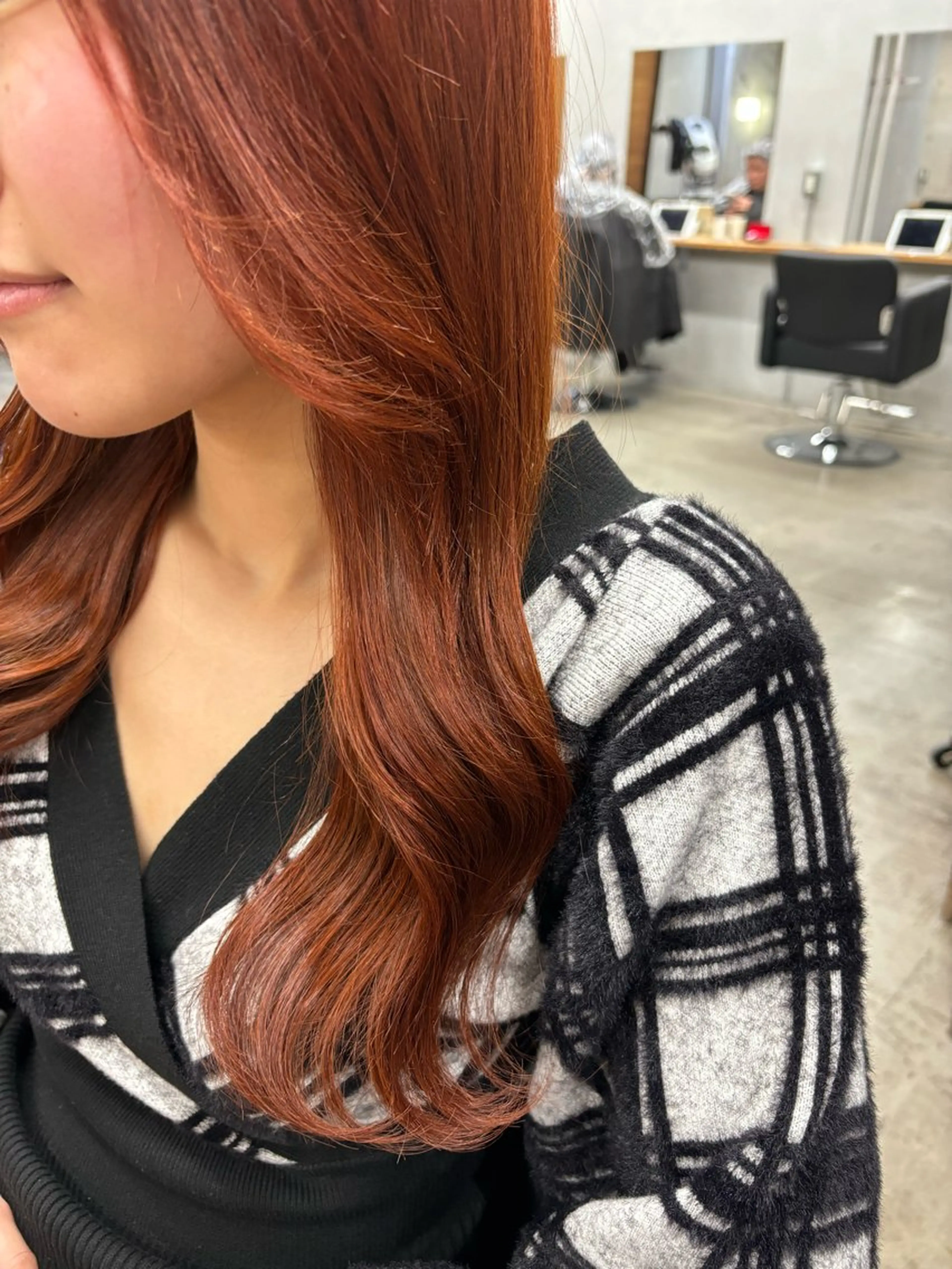 セミロング カラー mono / Manatoのヘアスタイル