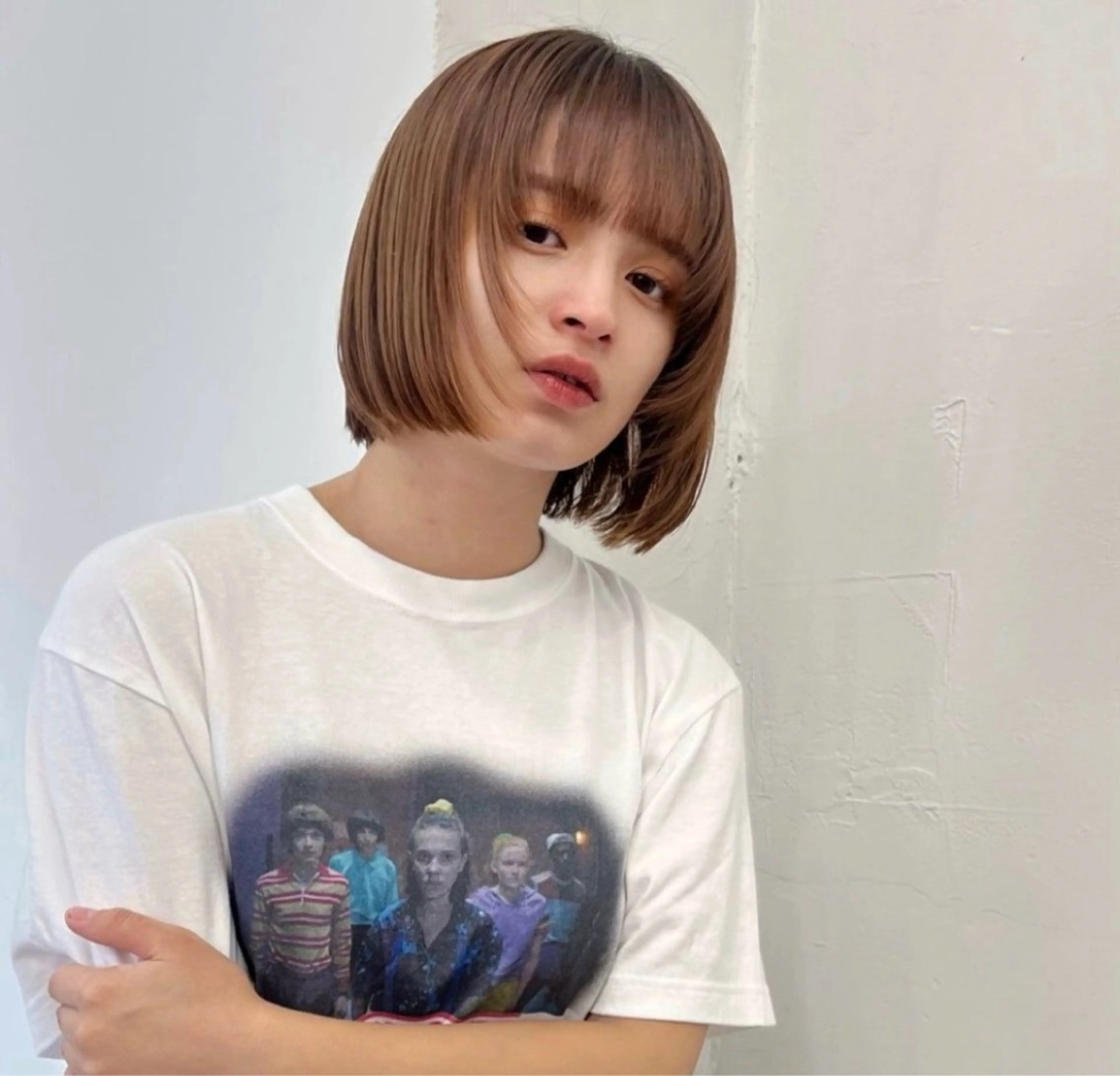 ショート カット ヘアカラー ボブパーマ🥣KON コンナツミのヘアスタイル