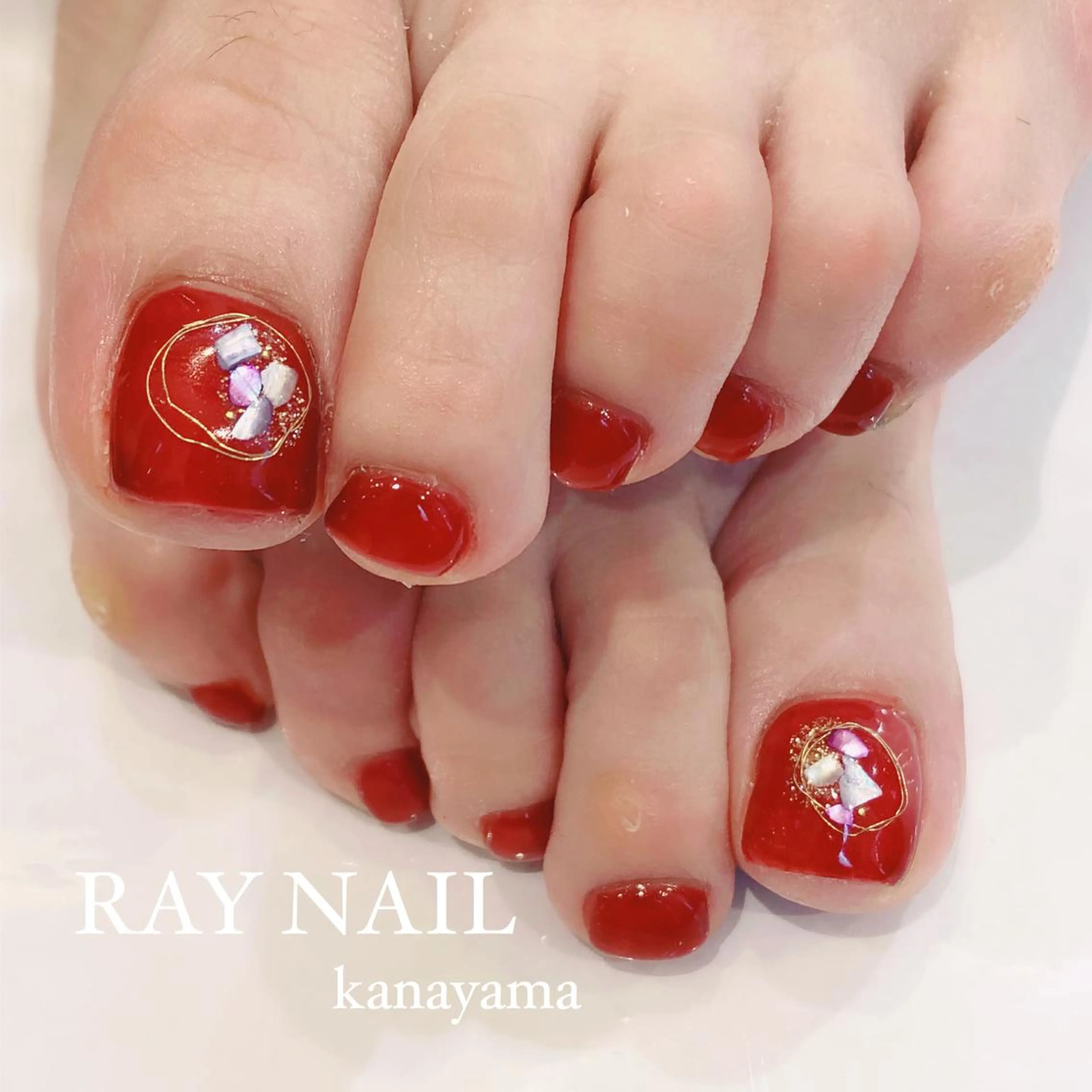 ネイル フットネイル Arowa 伊田のネイルデザイン