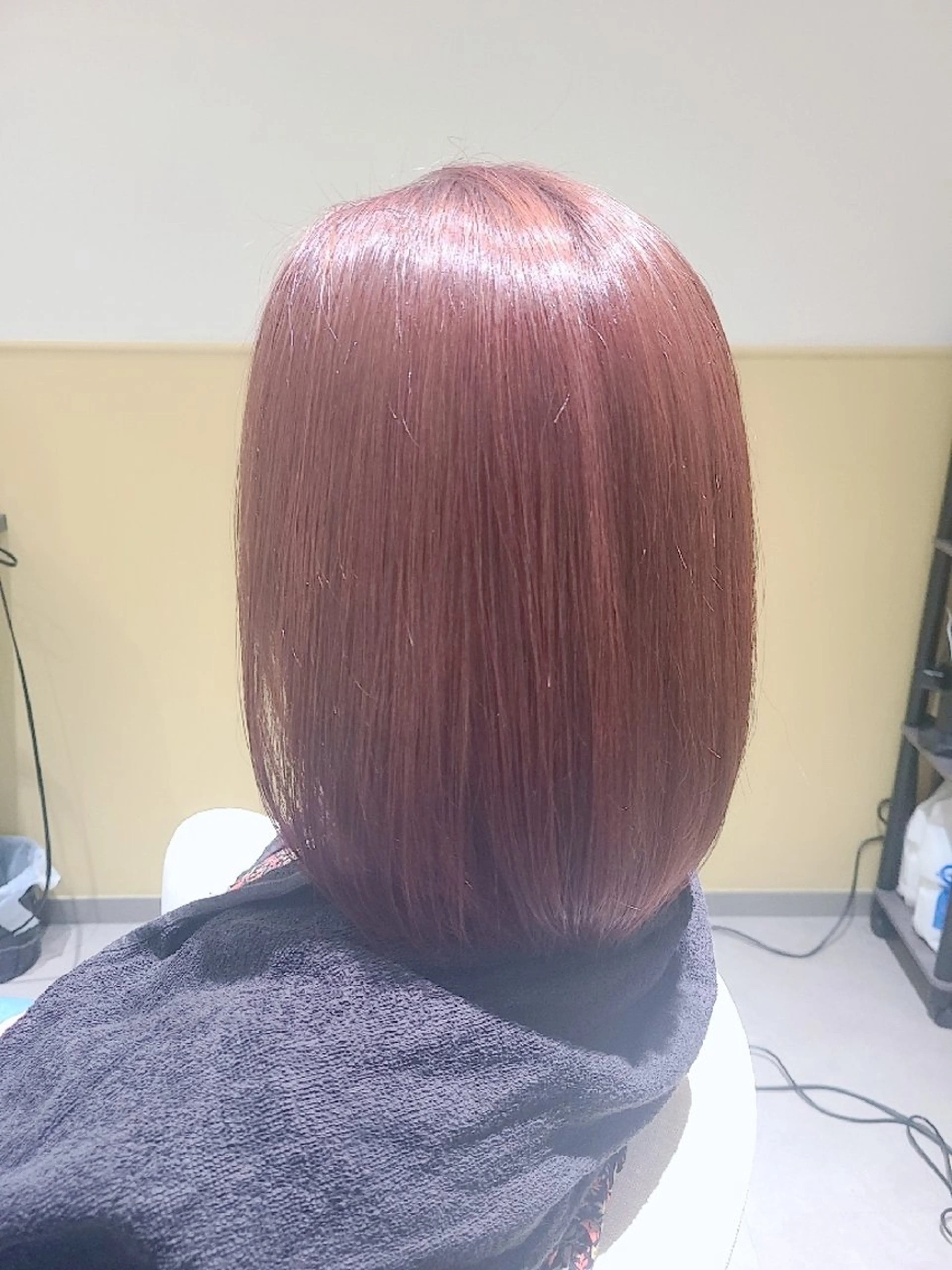 セミロング ボブ トリートメント カット ヘアカラー トリートメント  髪質改善＋艶専門  ✧ オオノのヘアスタイル