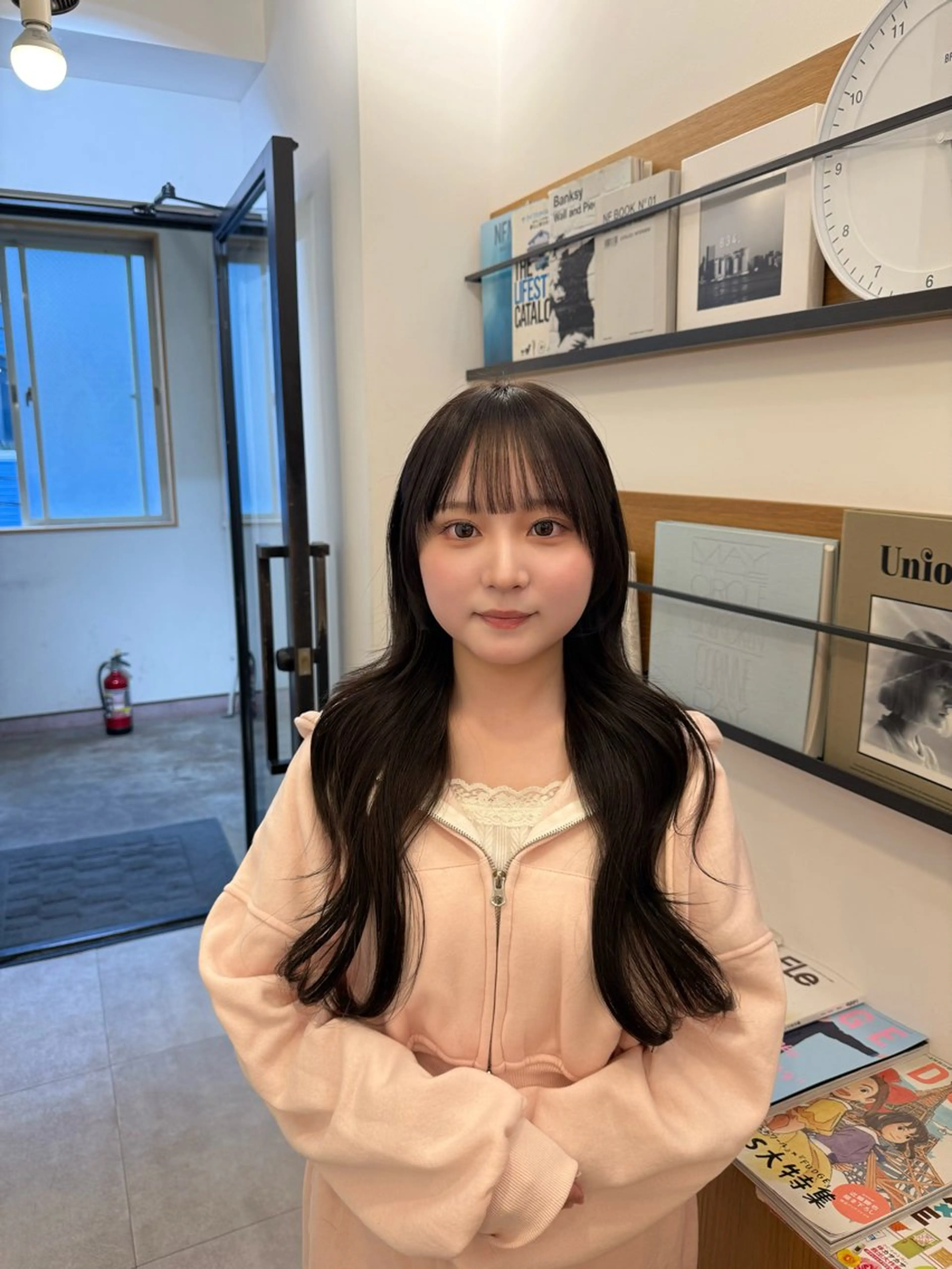 ロング カラー 顔周りカット 似合わせカット カット ヘアカラー 仙台/透明感カラー /chihiroのヘアスタイル