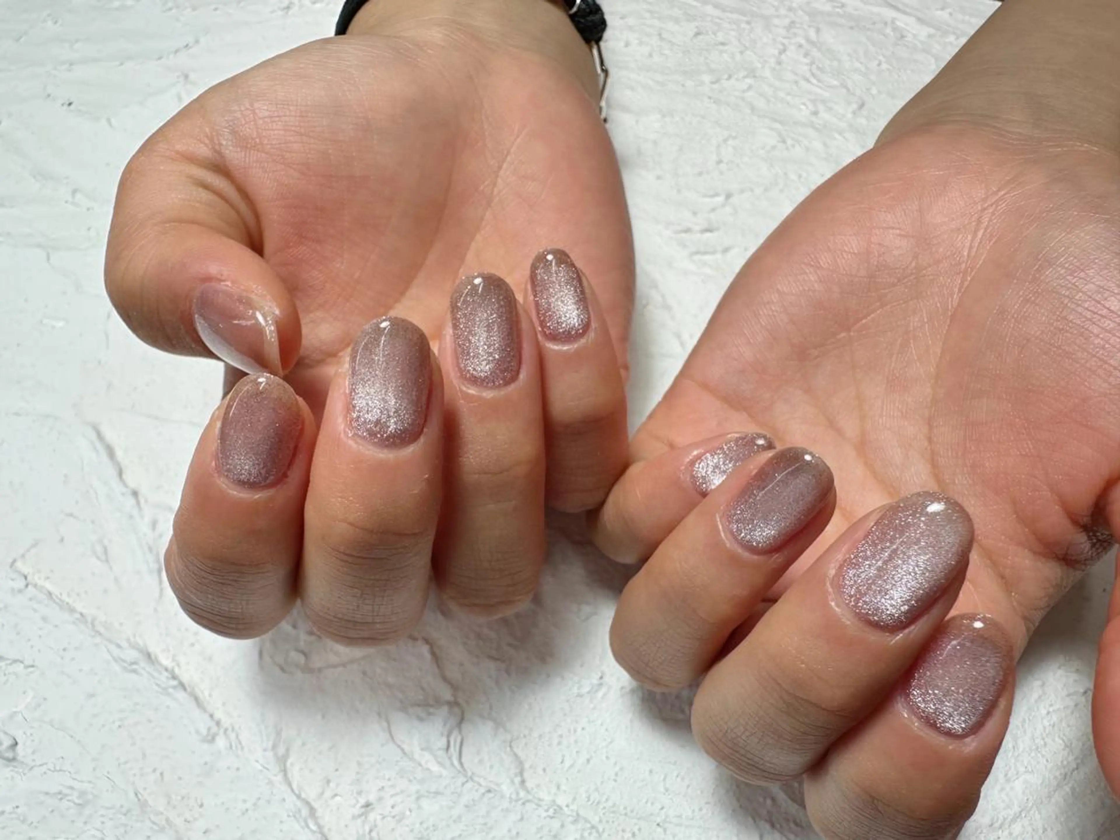 ネイル マグネットネイル シンプルネイル ハンドネイル mana nailのネイルデザイン