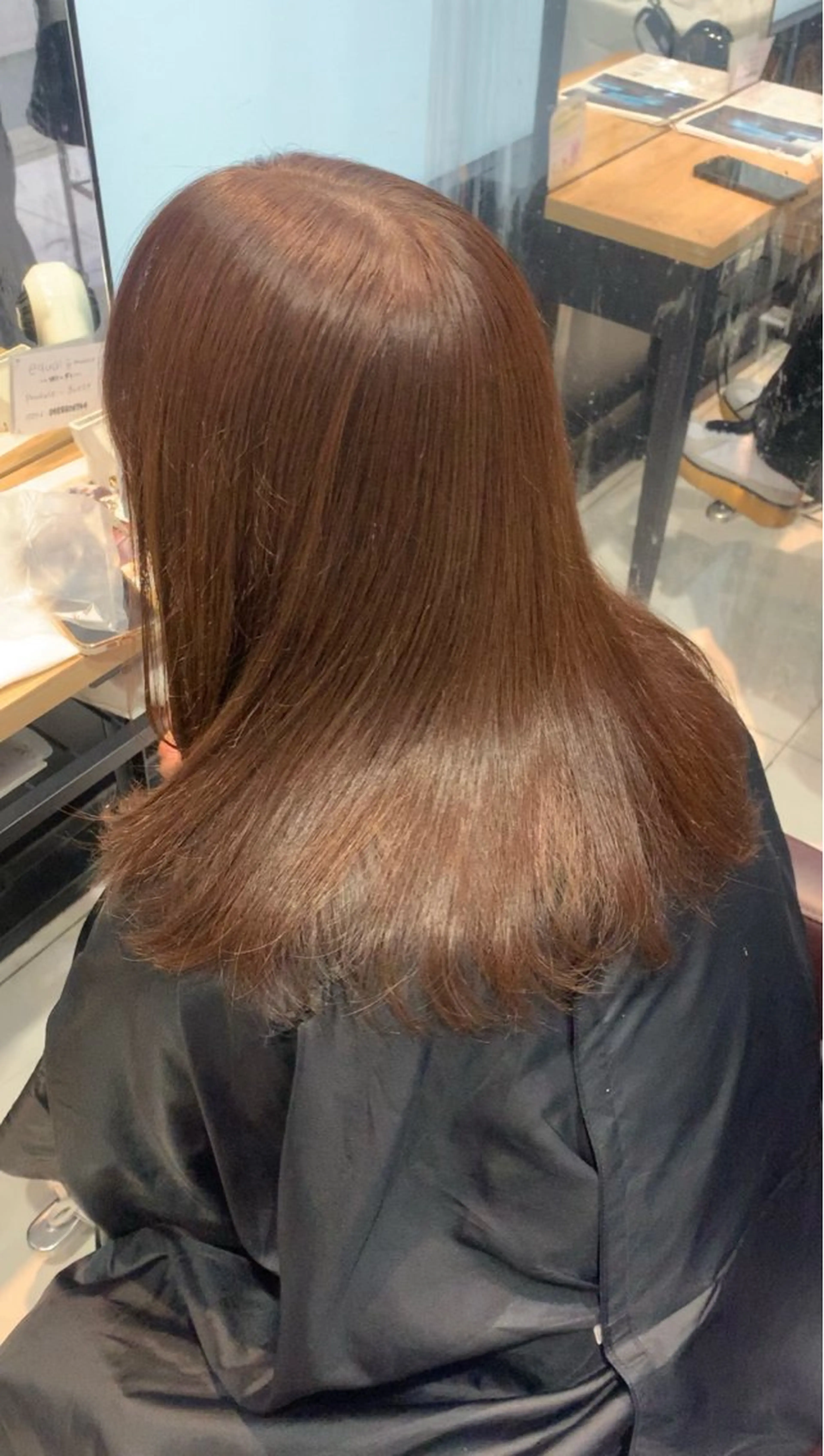 セミロング カラー カット ヘアカラー 🩰モテ艶girly ヘア🪽彩香‎🪡⟡のヘアスタイル