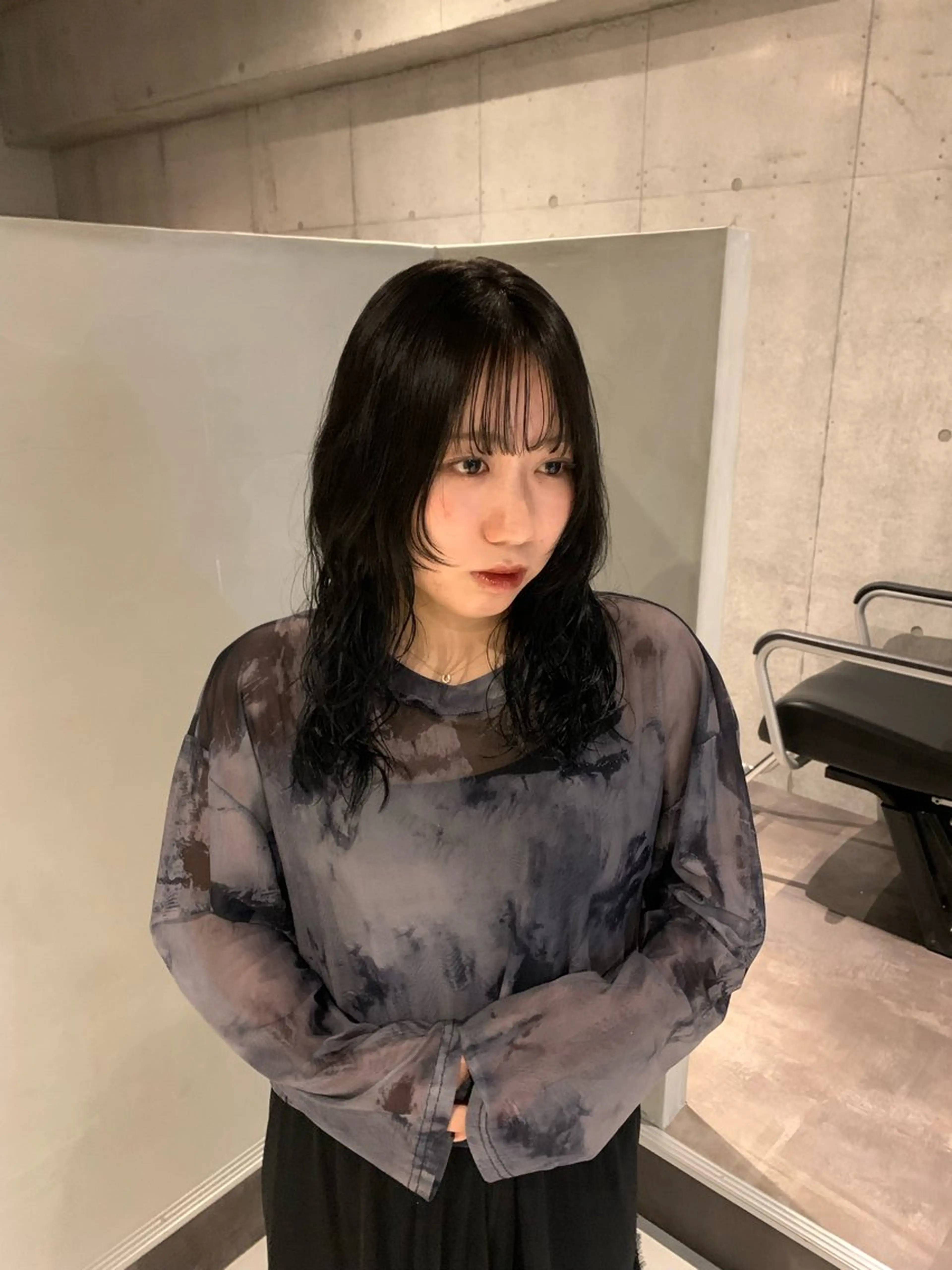 カラー Non/立川/暖色 🌏艶髪/Aujuaのヘアスタイル