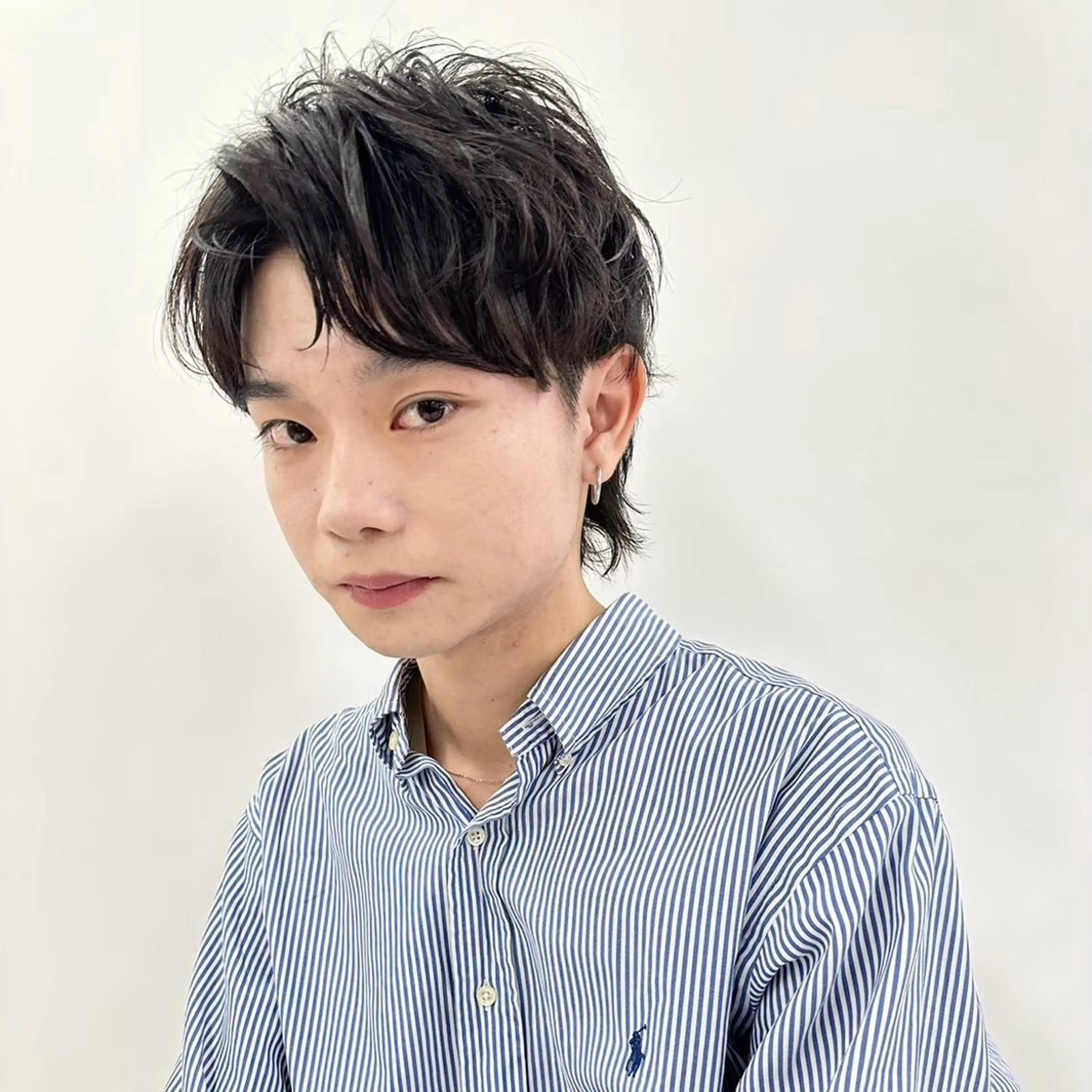 メンズ カット ハイトーン🦄ネイル 💞のぶちのネイルデザイン