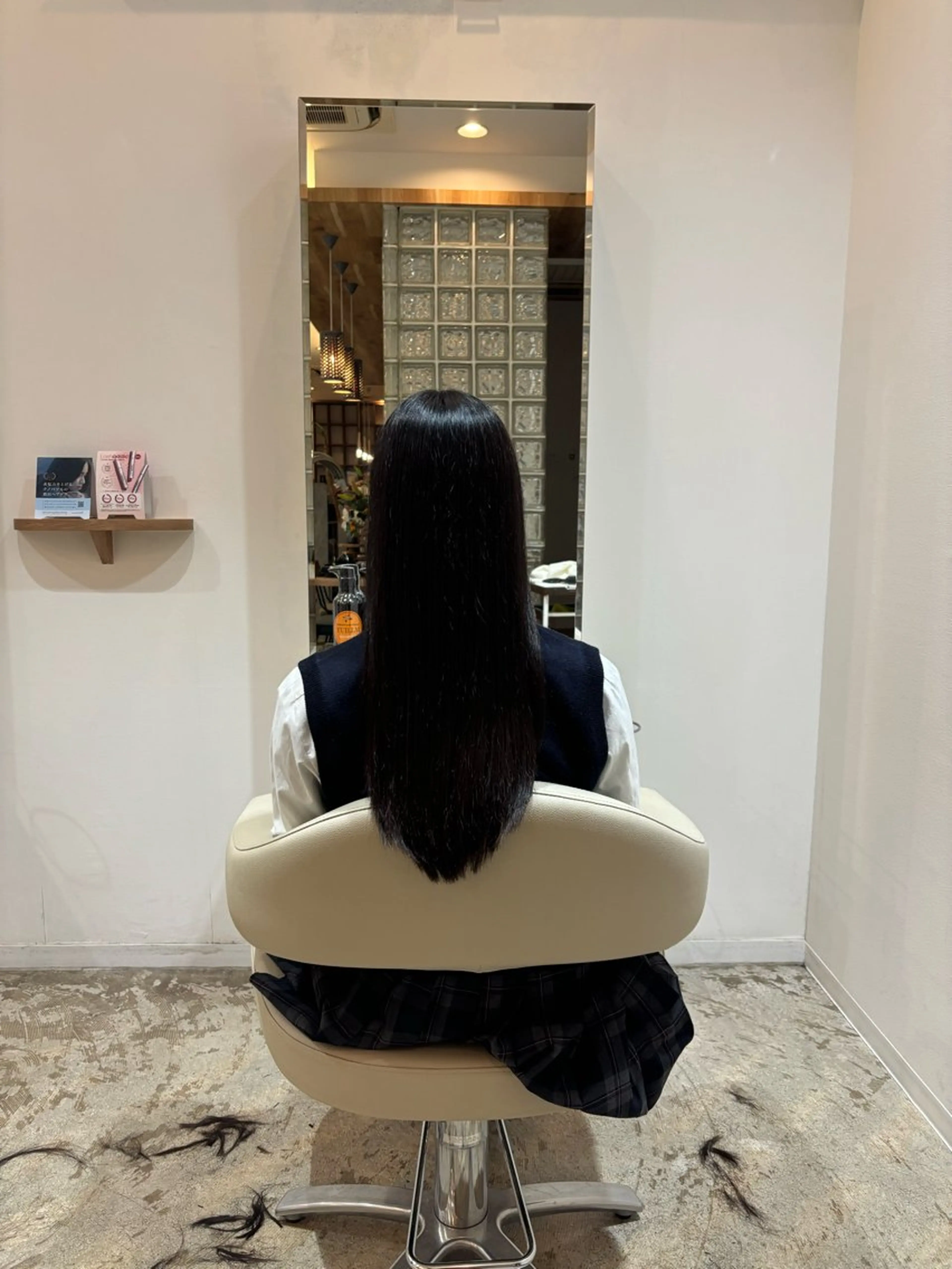 ロング ハイレイヤー レイヤーカット 佐藤 優里のヘアスタイル