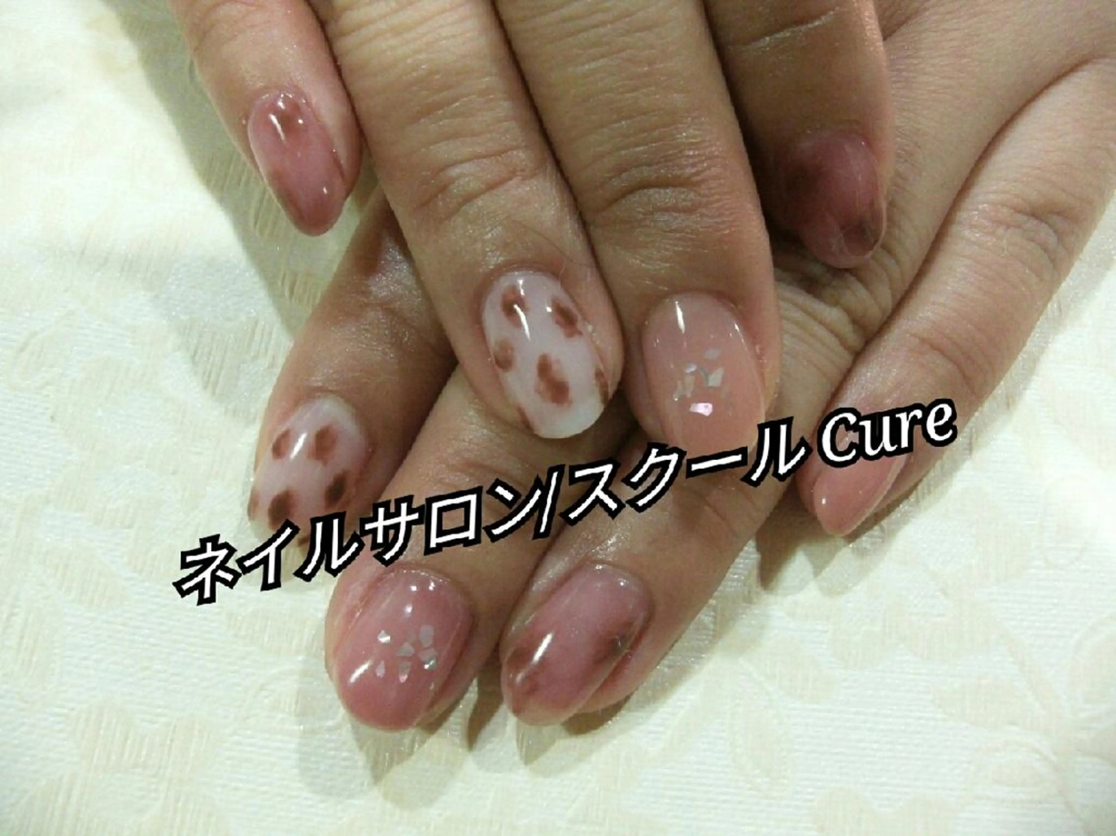 ミディアム ネイル ネイルサロン Cureのネイルデザイン