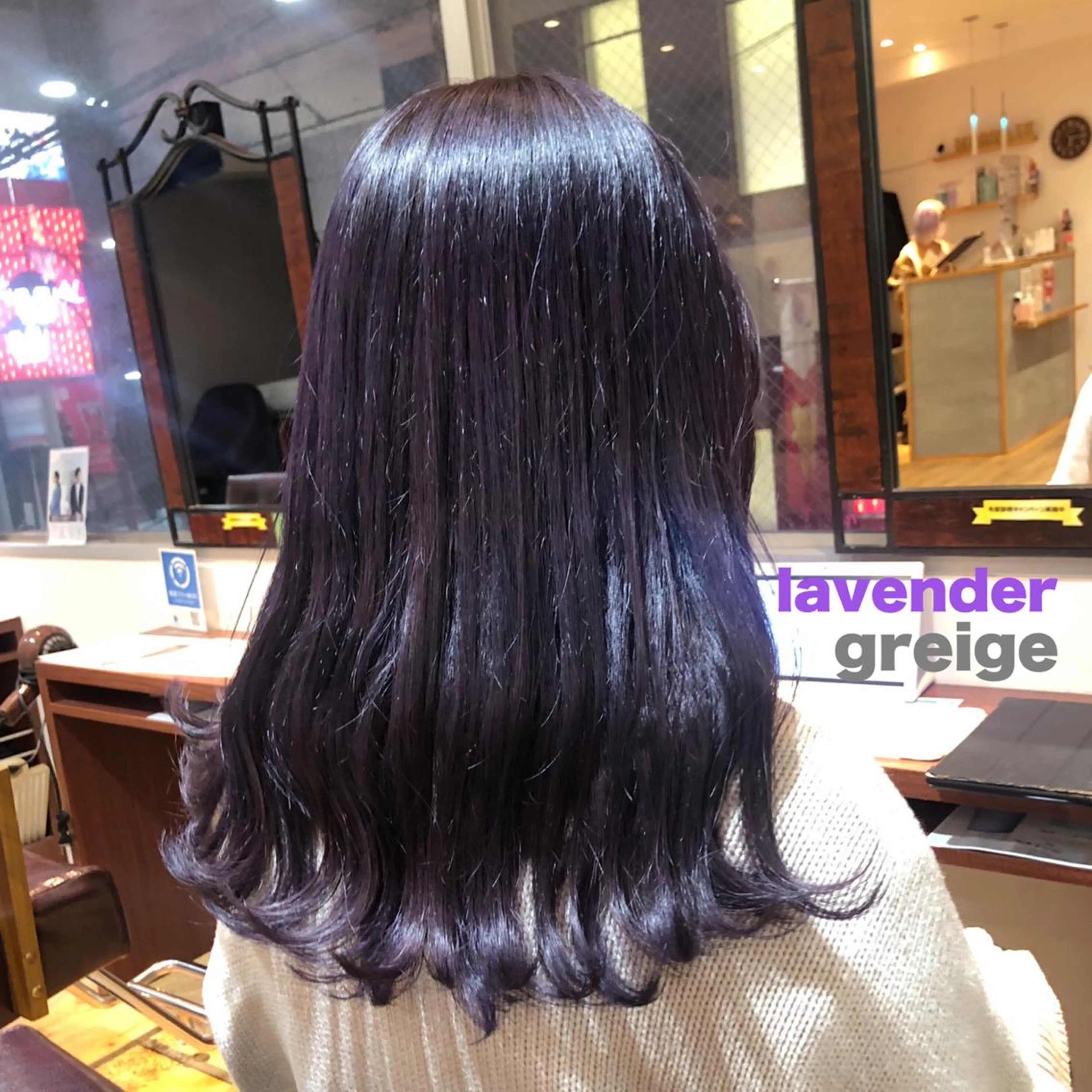 セミロング A. Seoのヘアスタイル
