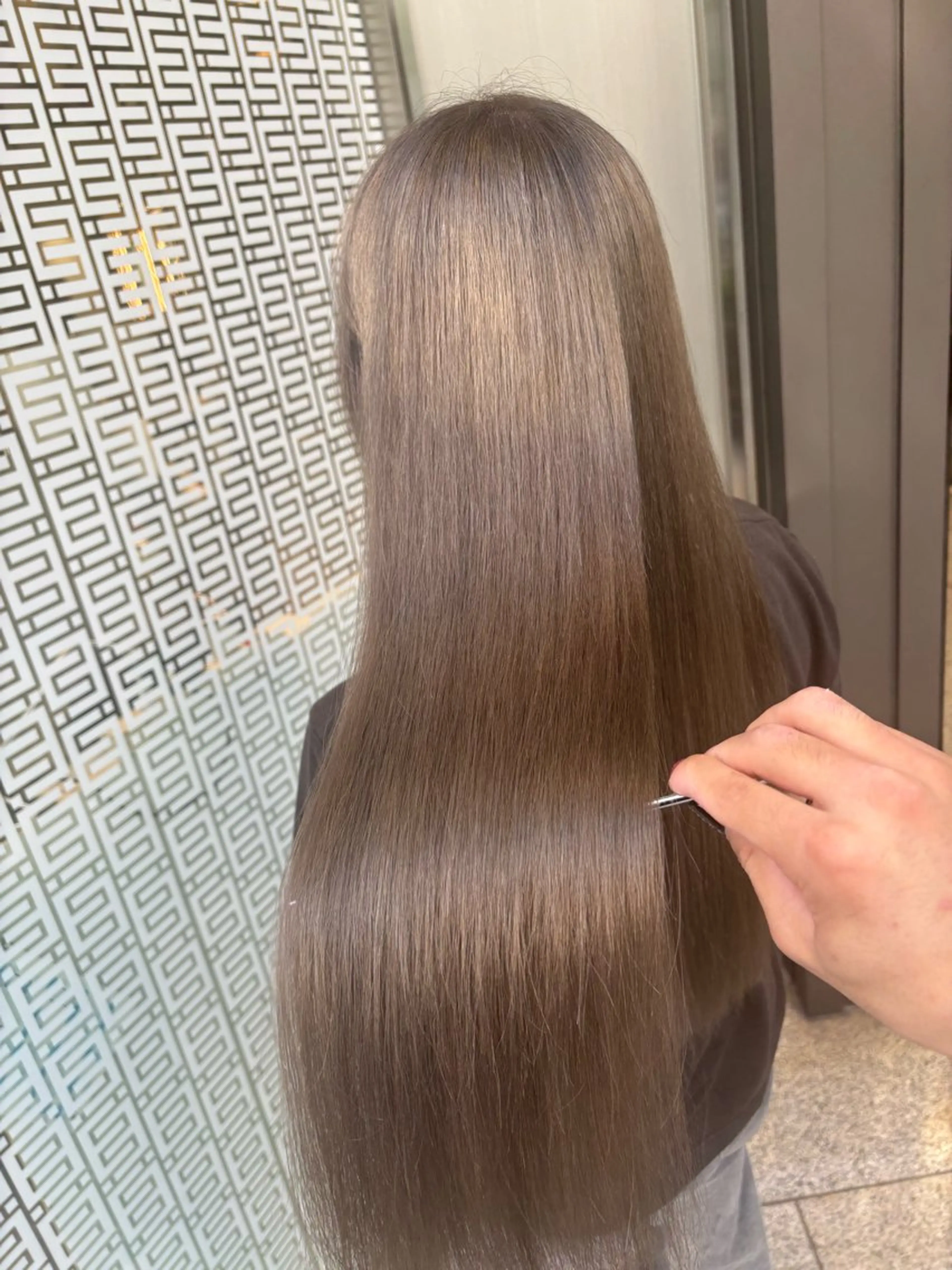 ロング 『ハイトーン特化』✨ 音喜多優也のヘアスタイル