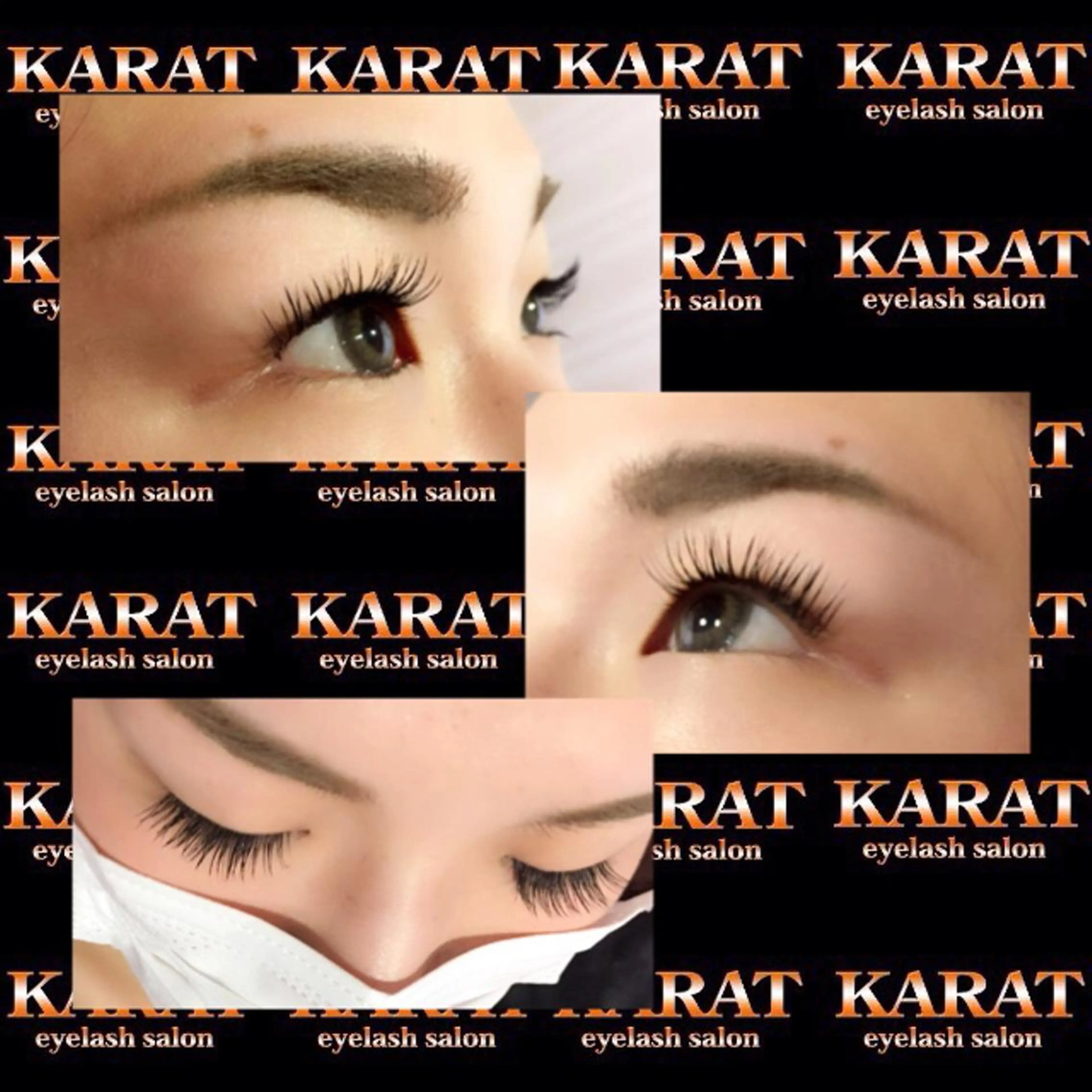 マツエク・マツパ Cカール Jカール ★KAEDE★伊勢崎 【KARAT】のマツエク・マツパデザイン