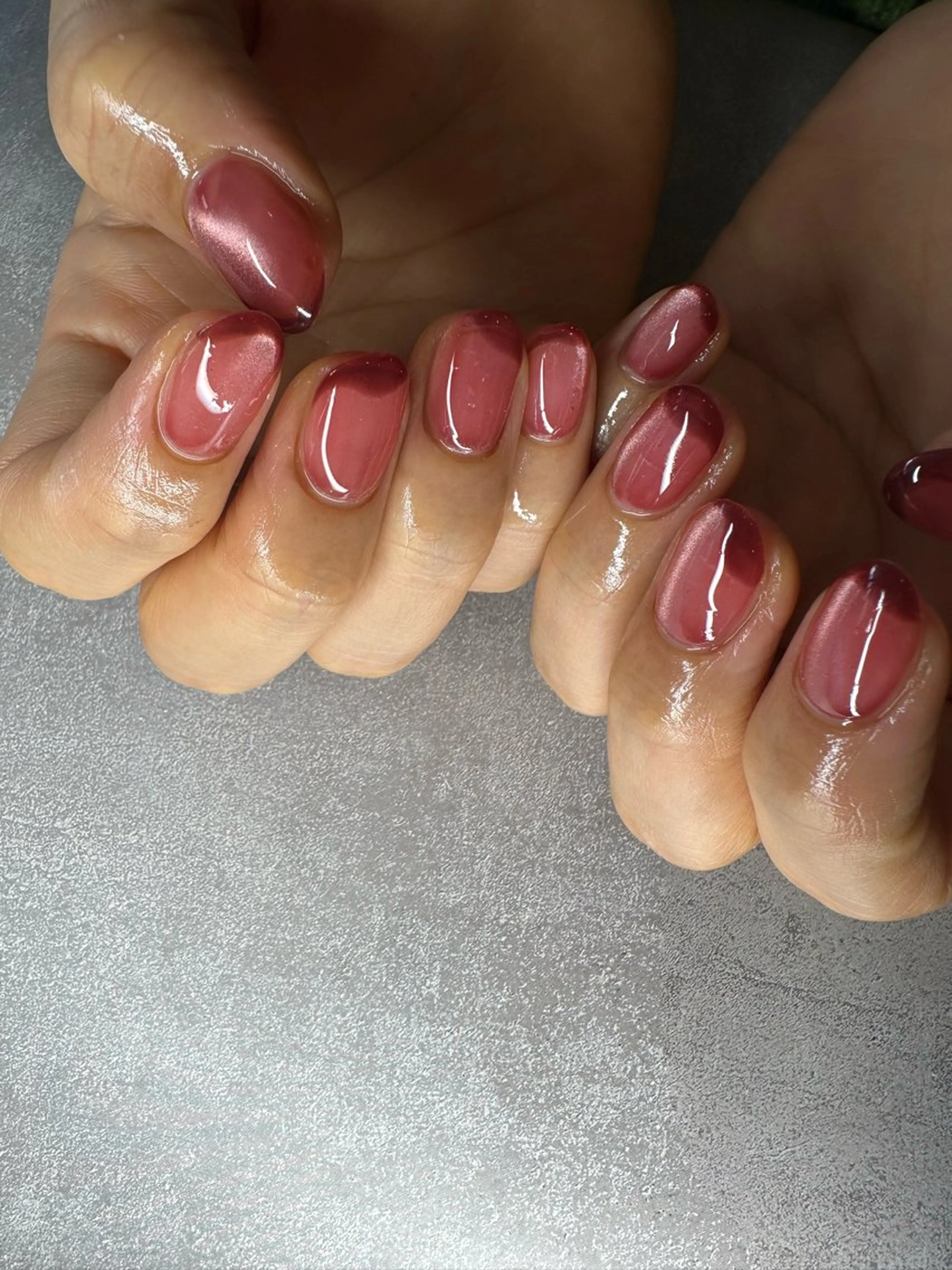 ネイル マグネットネイル 高野 梨紗子のネイルデザイン