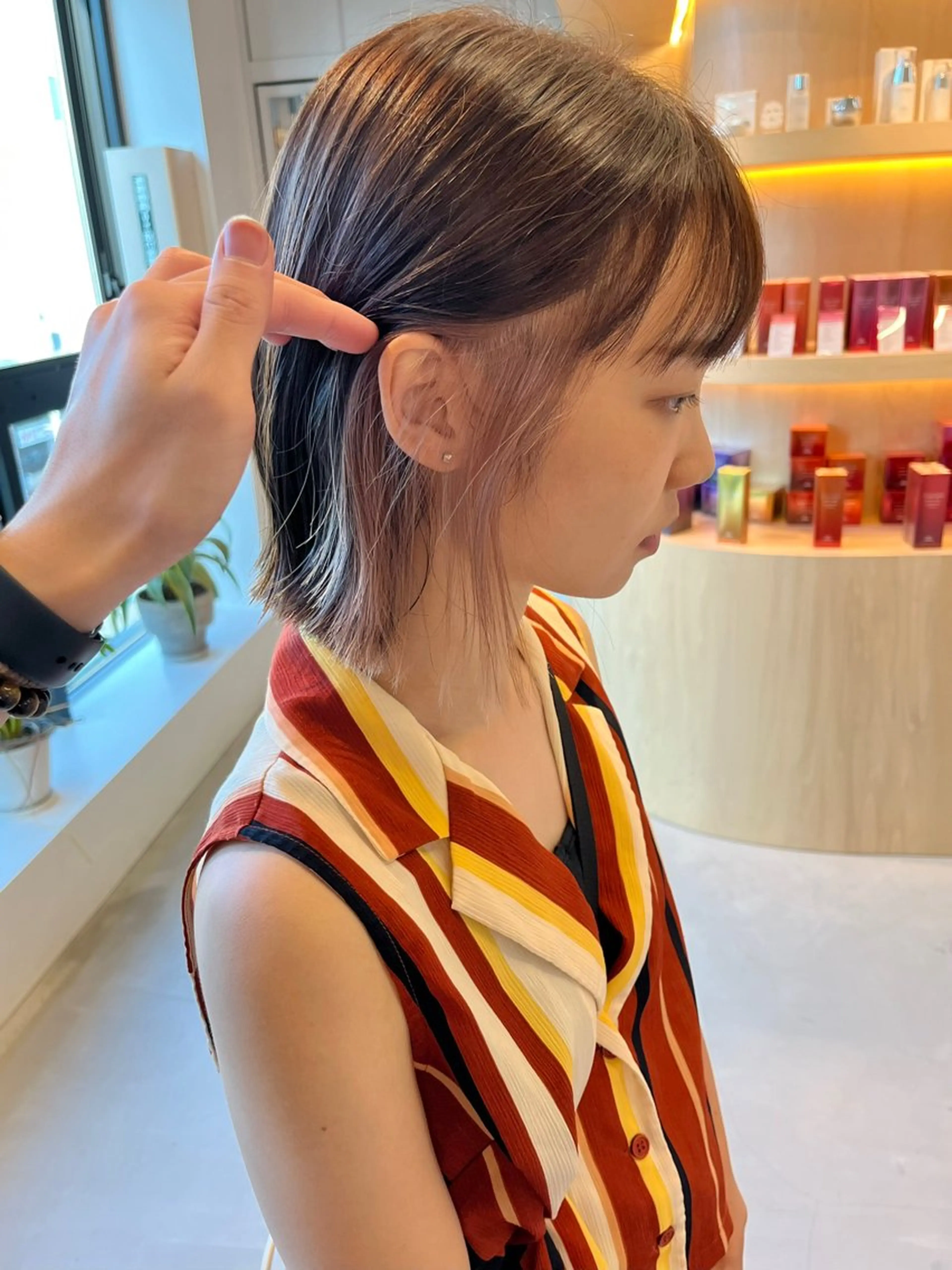 ショート 透明感カラー/艶髪/ 高城潤也のヘアスタイル