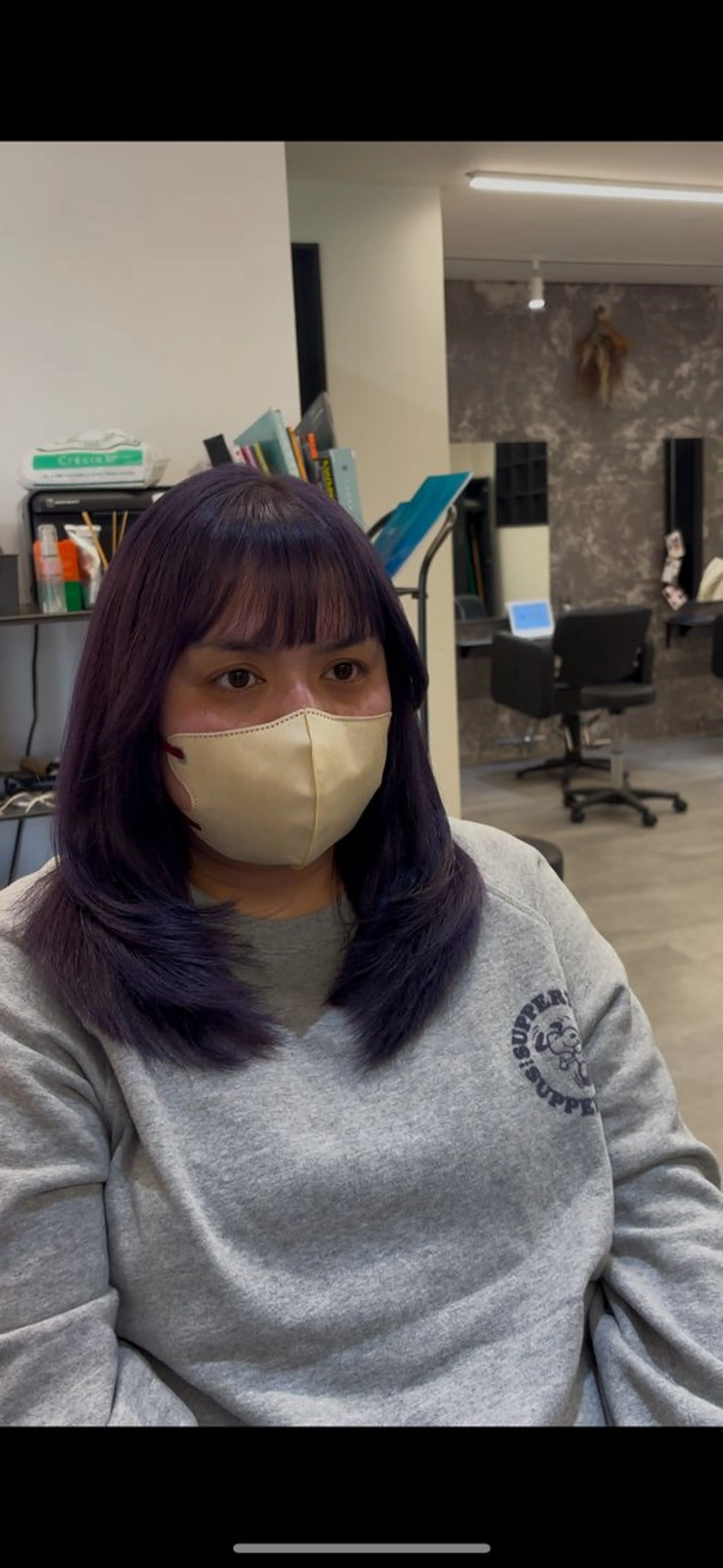 セミロング カラー レイヤー/韓国ヘア /LILICAのヘアスタイル