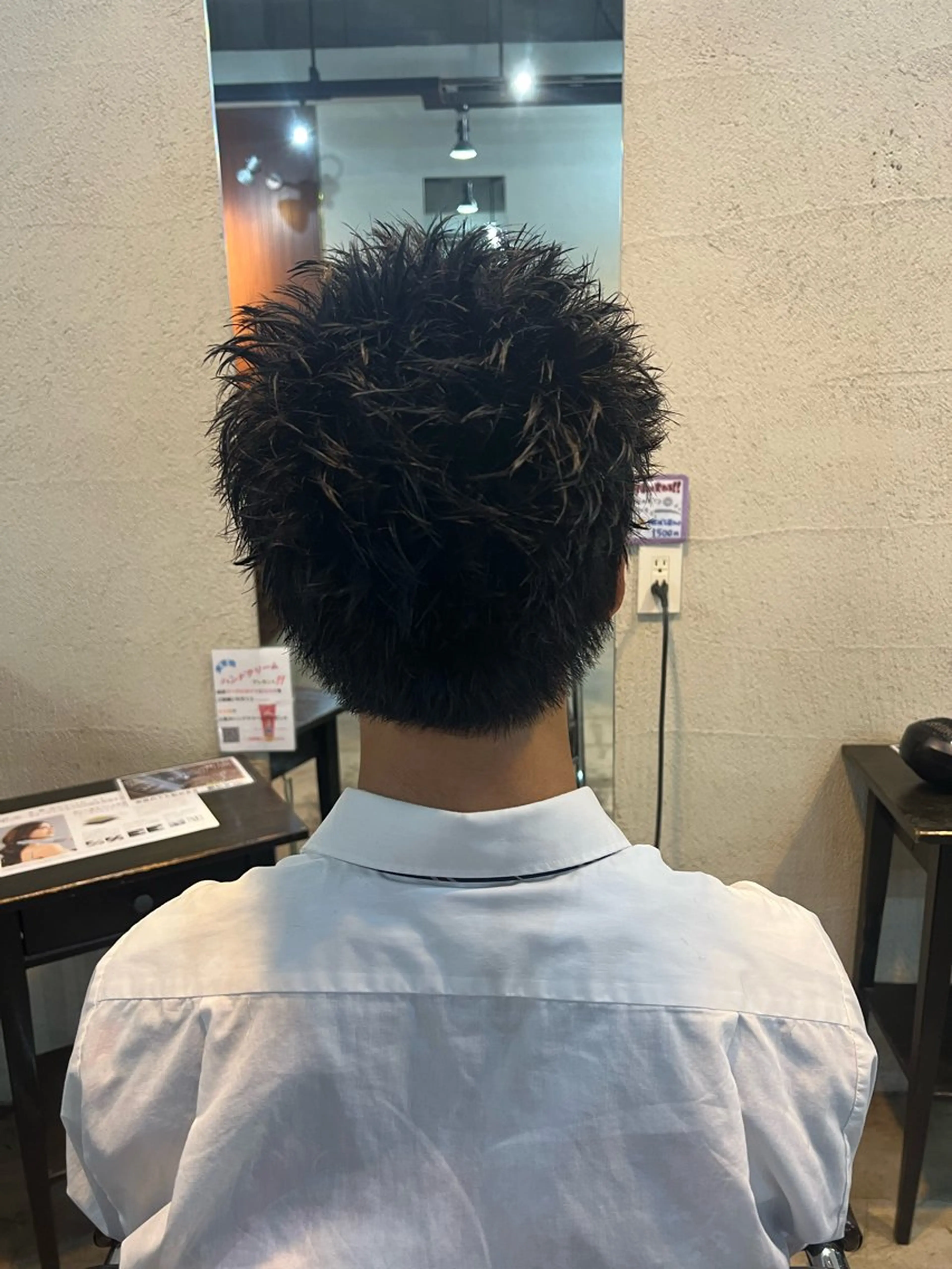 メンズ スパイキーショート Men's NAM 八角のヘアスタイル