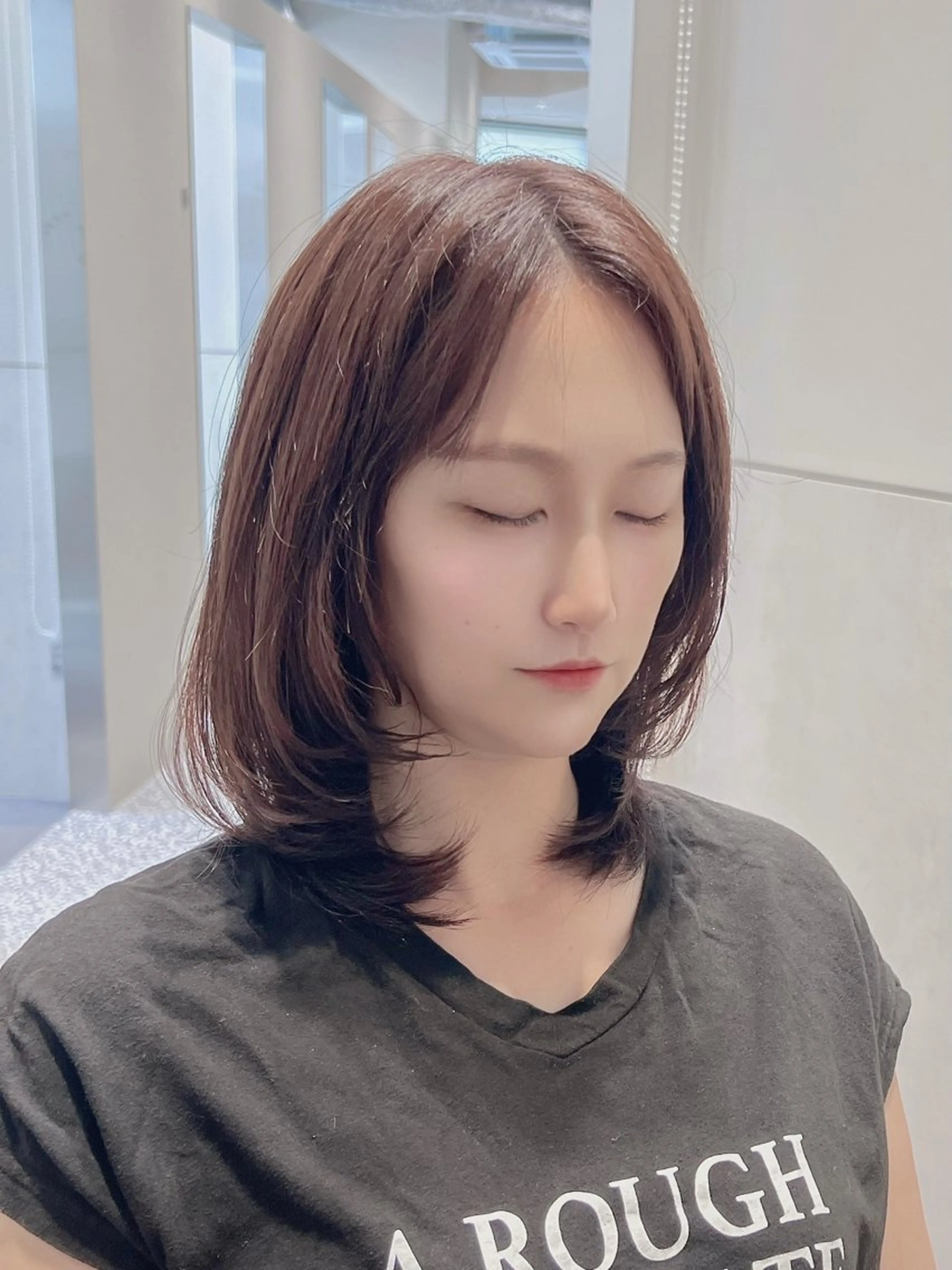 ミディアム ✅大人女性の為の レイヤーカット梅澤徹のヘアスタイル