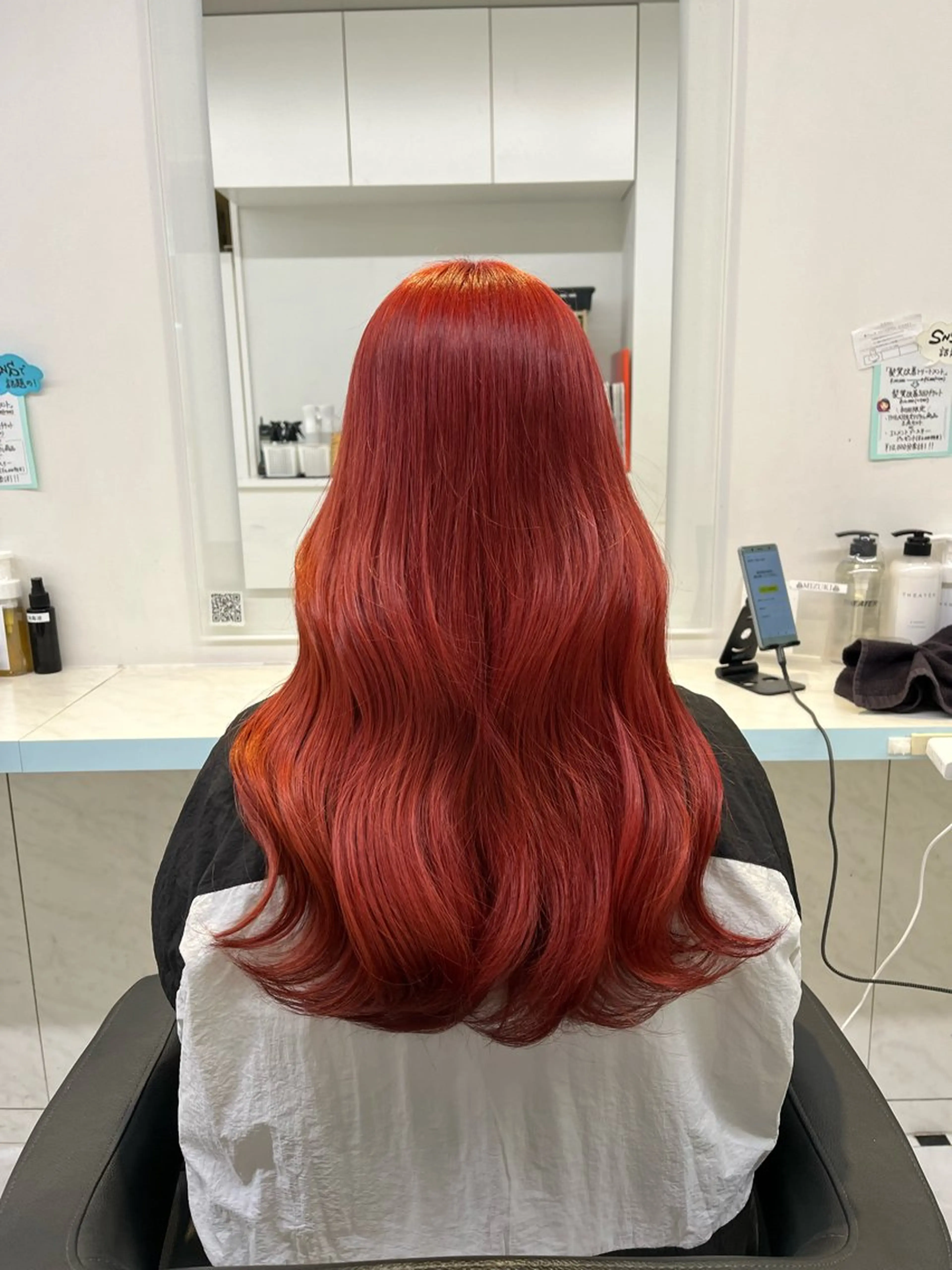 ロング カラー ヘアカラー トリートメント ブリーチカラー 🩵MIZUKIのヘアスタイル