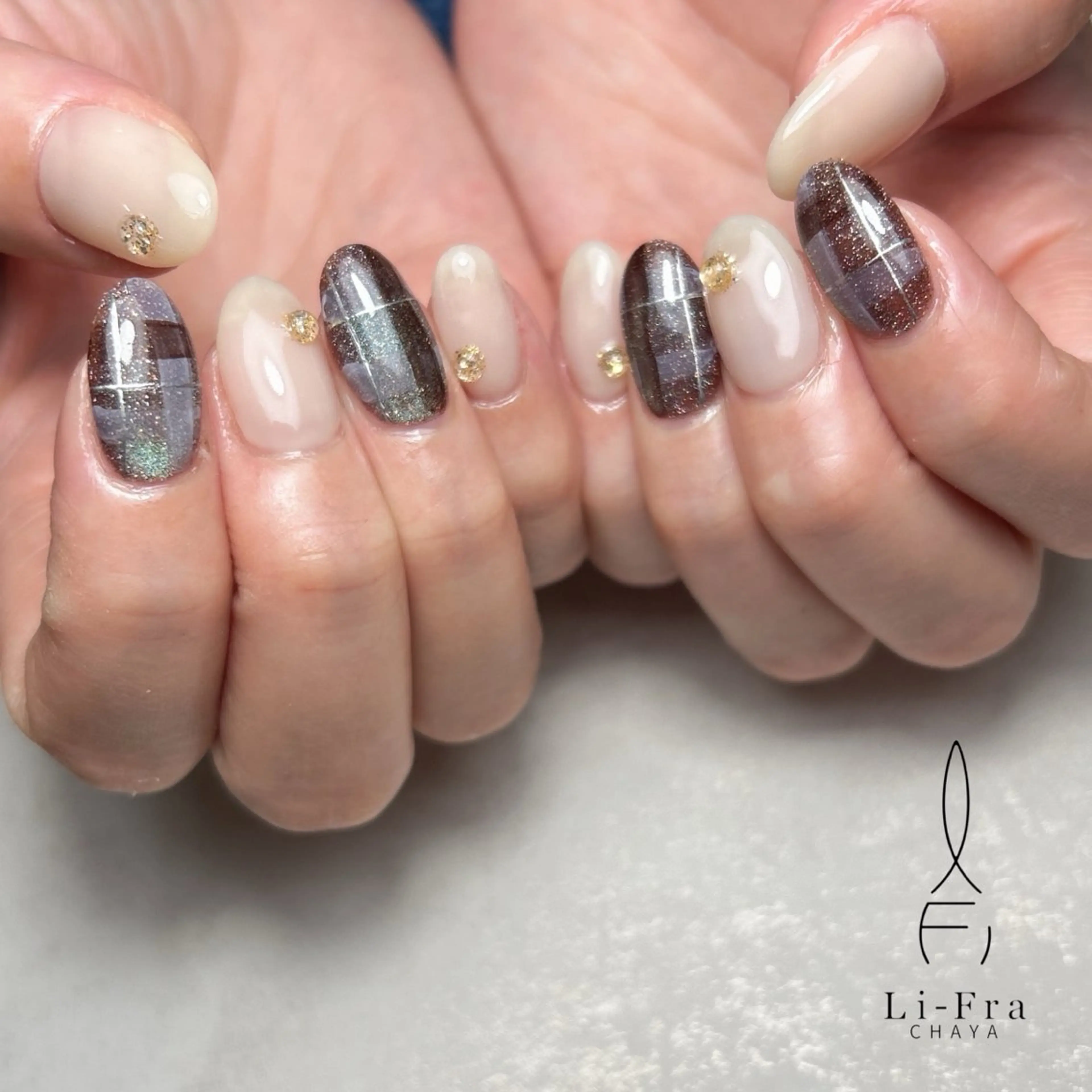 ネイル ハンドネイル Li-Fra MIKUのネイルデザイン
