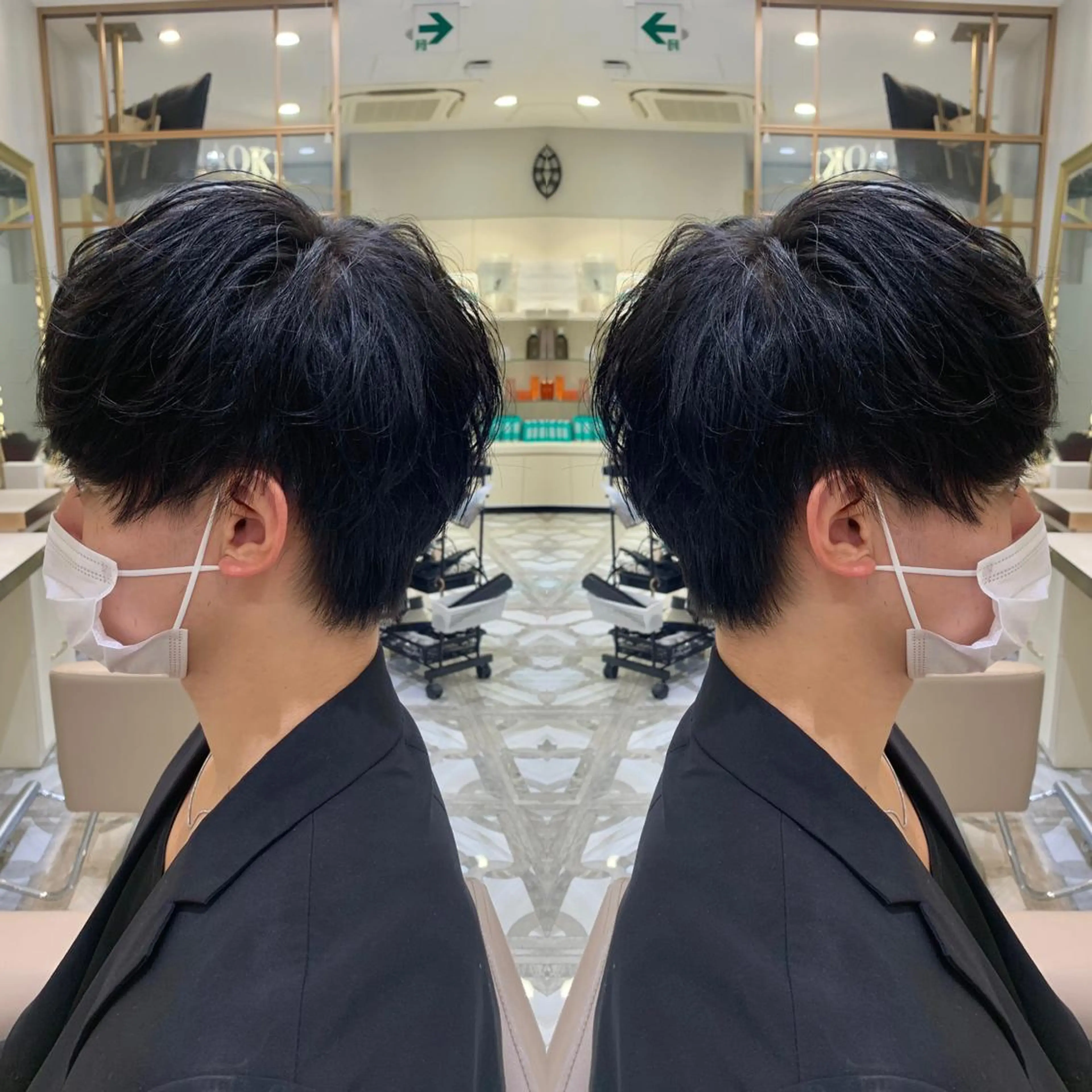 ショート カラー パーマ ヘアアレンジ メンズ キッズ ネイル マツエク・マツパ アイブロウ 《褒められる》 透明感カラー/小嶋のヘアスタイル