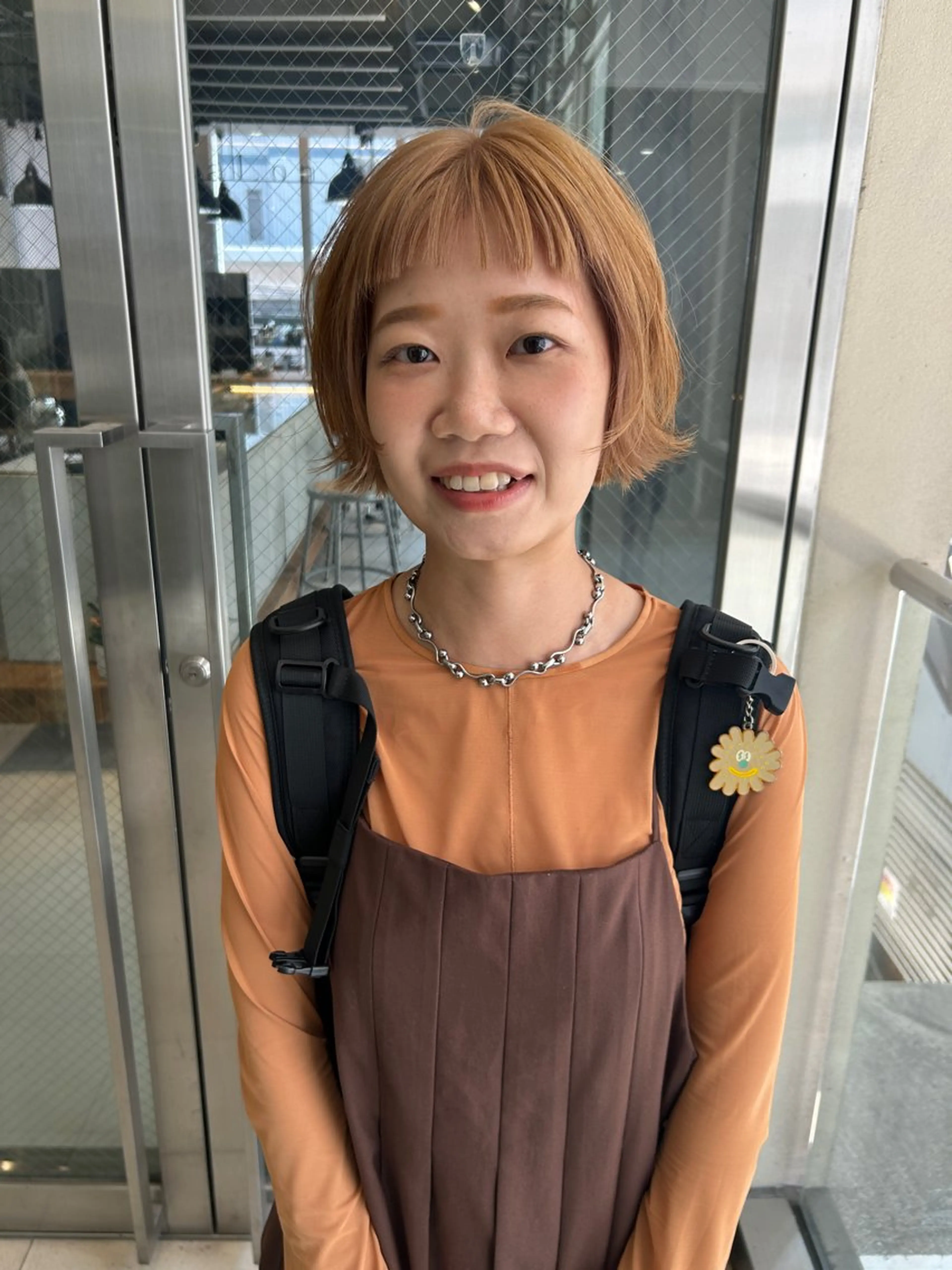 ショート カラー ベージュカラー ブロンド ブロンドベージュ baLon.fem/ 澤田 奈々子のヘアスタイル