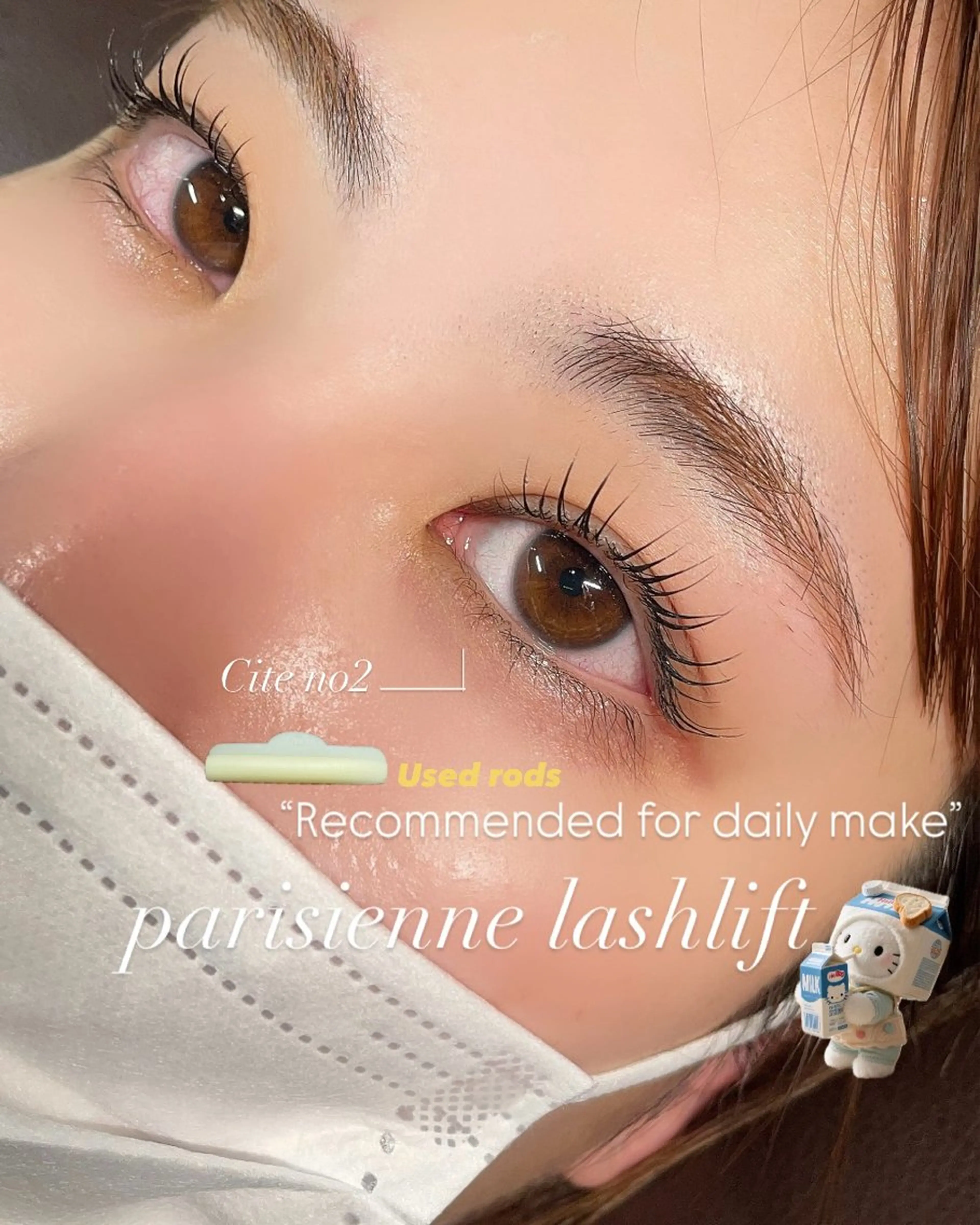 【垢抜け束間まつげパーマ🐥🍀（コーティングケア付き）もちが定評✨】の写真