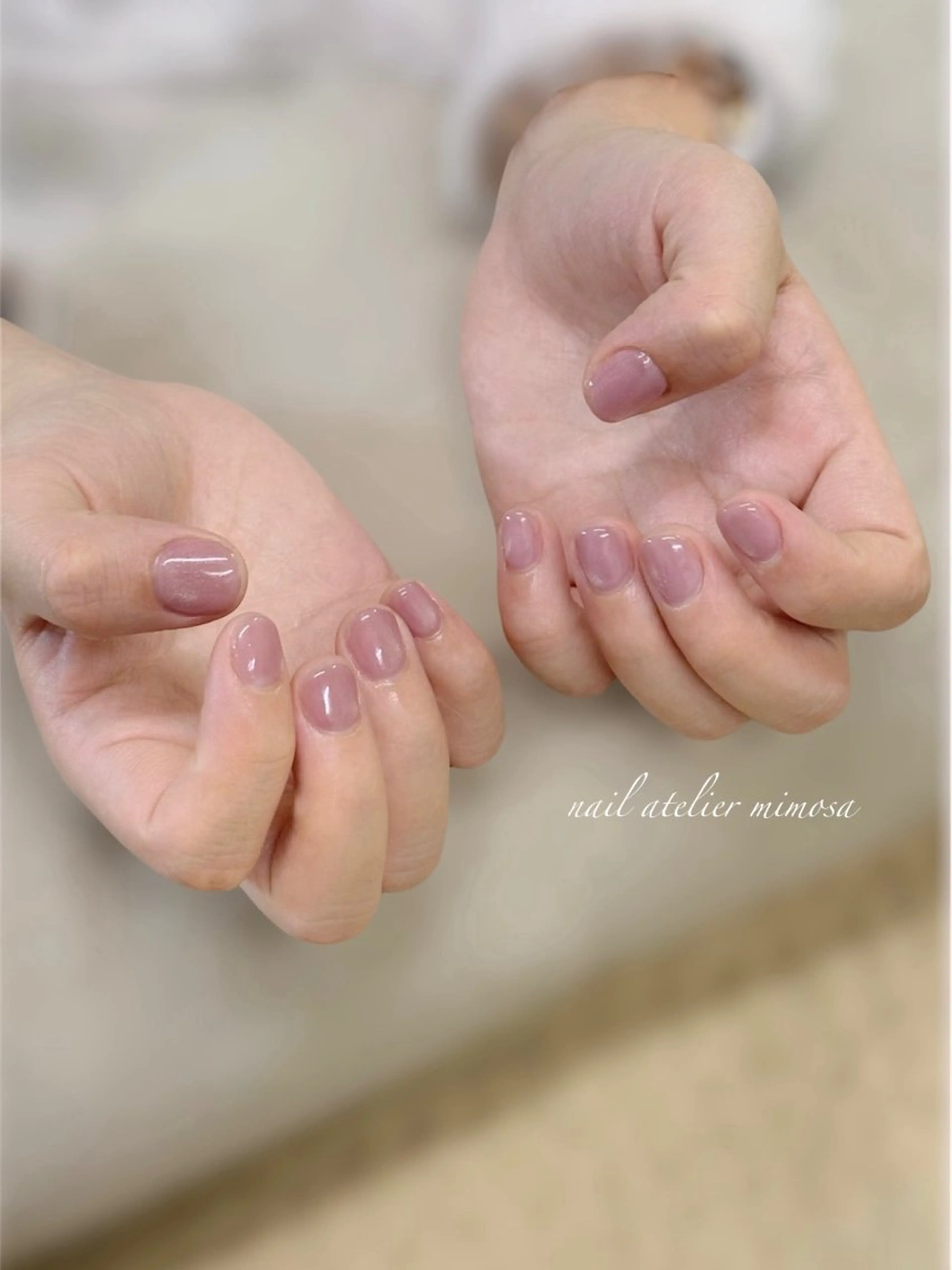 ネイル ハンドネイル アトリエ　ミモザ所属・いまむら あかりのネイルデザイン