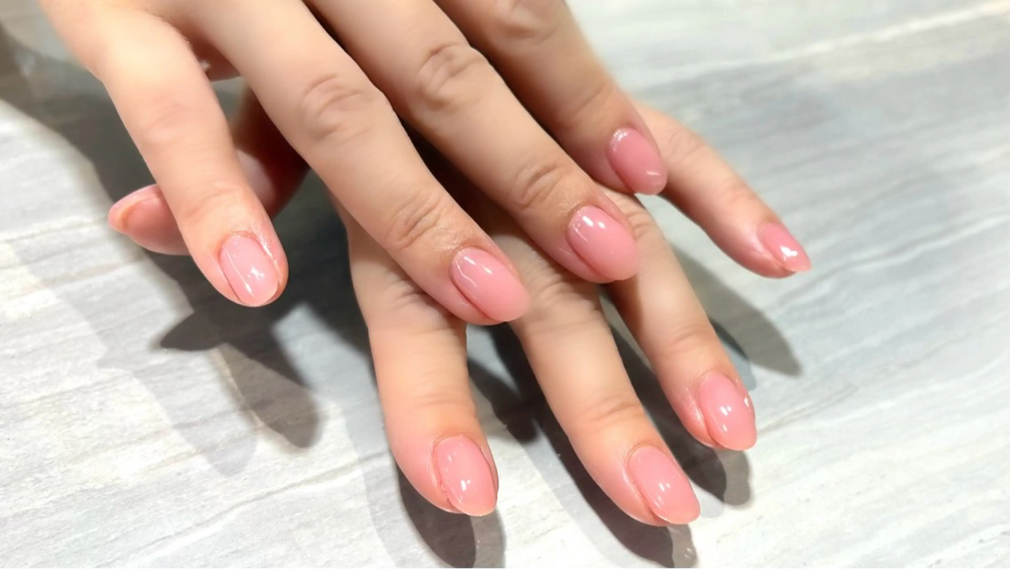 【ハンド】ジェルネイル・ワンカラー💜⋆͛〈オフ込〉の写真