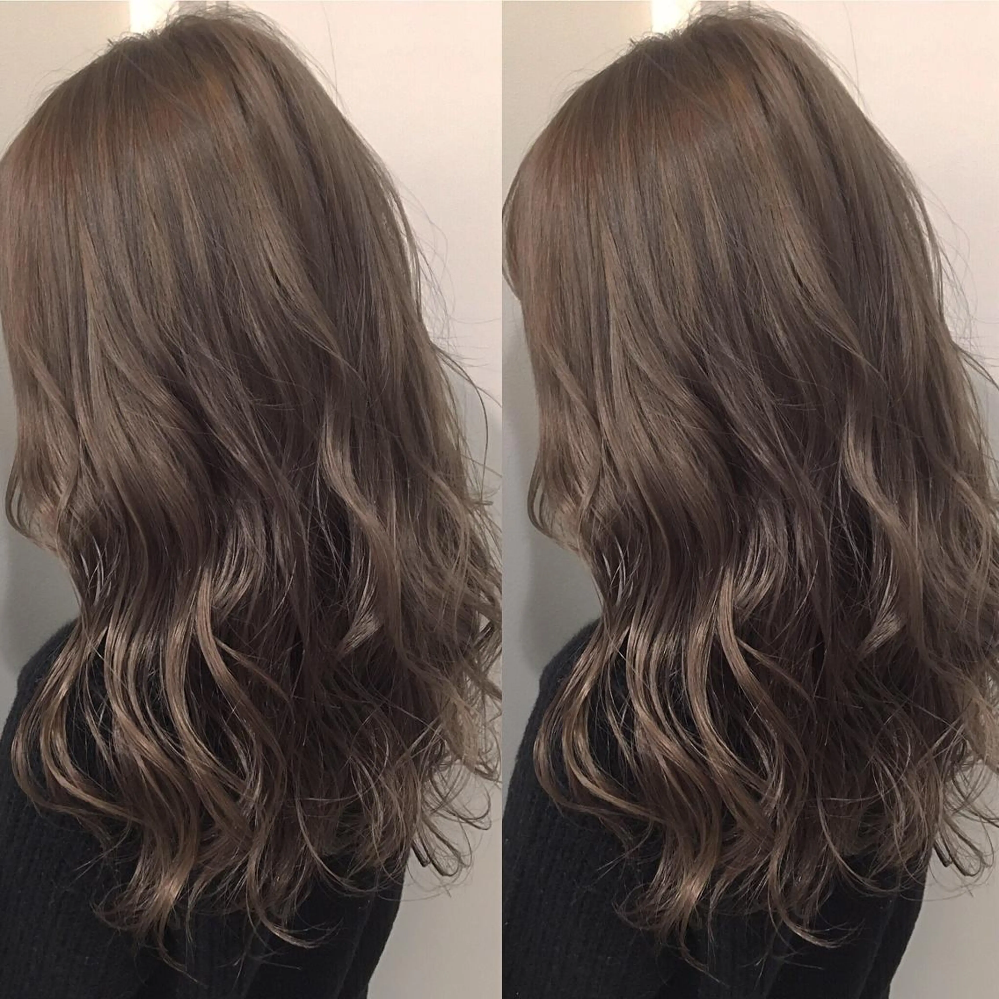 ロング カラー 🌈評価No.1🌈 艶髪カラー❌エクステのヘアスタイル