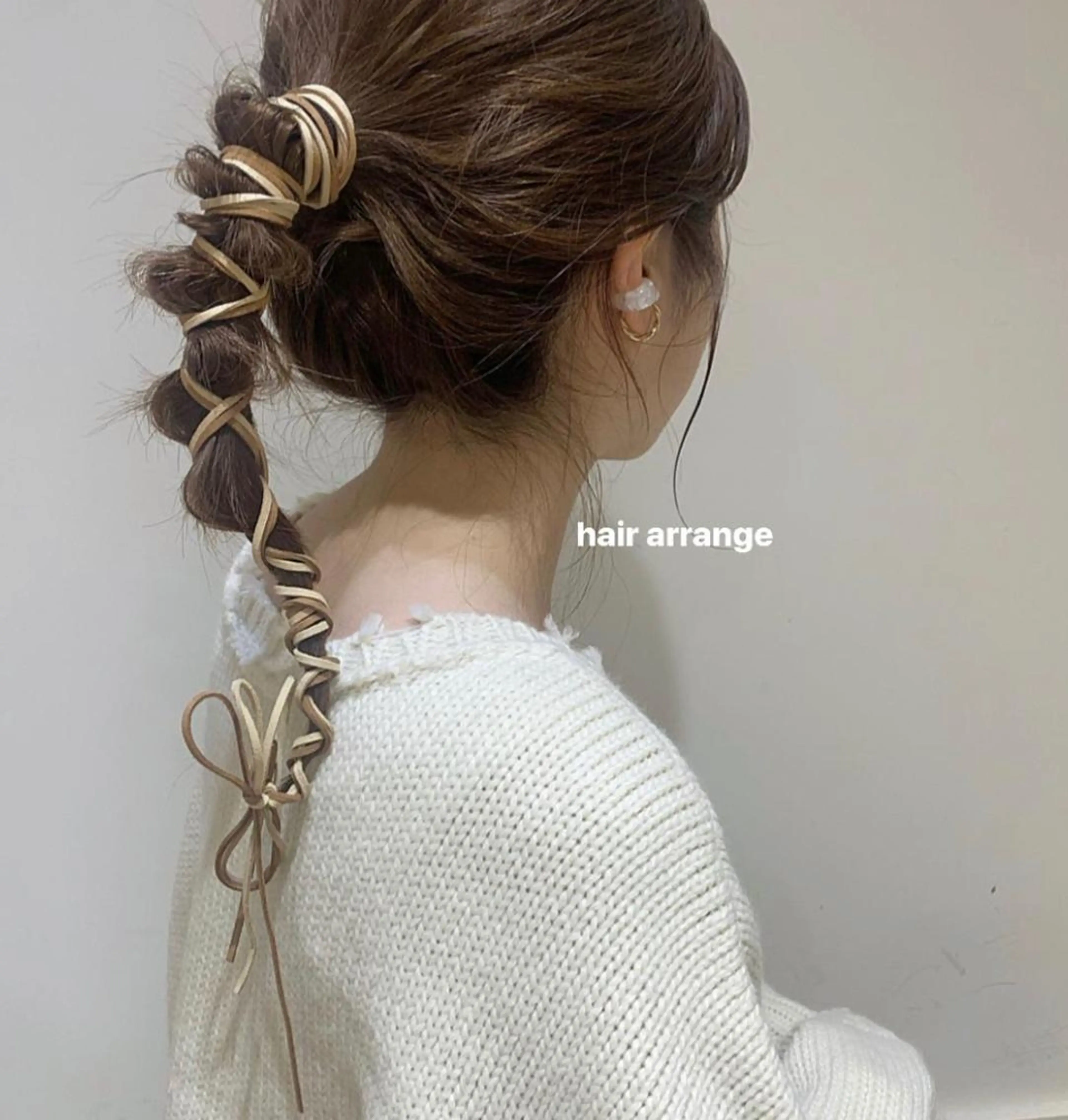 セミロング ヘアアレンジ ブリーチなしWカラー ／レイヤー🎀マリノのヘアスタイル