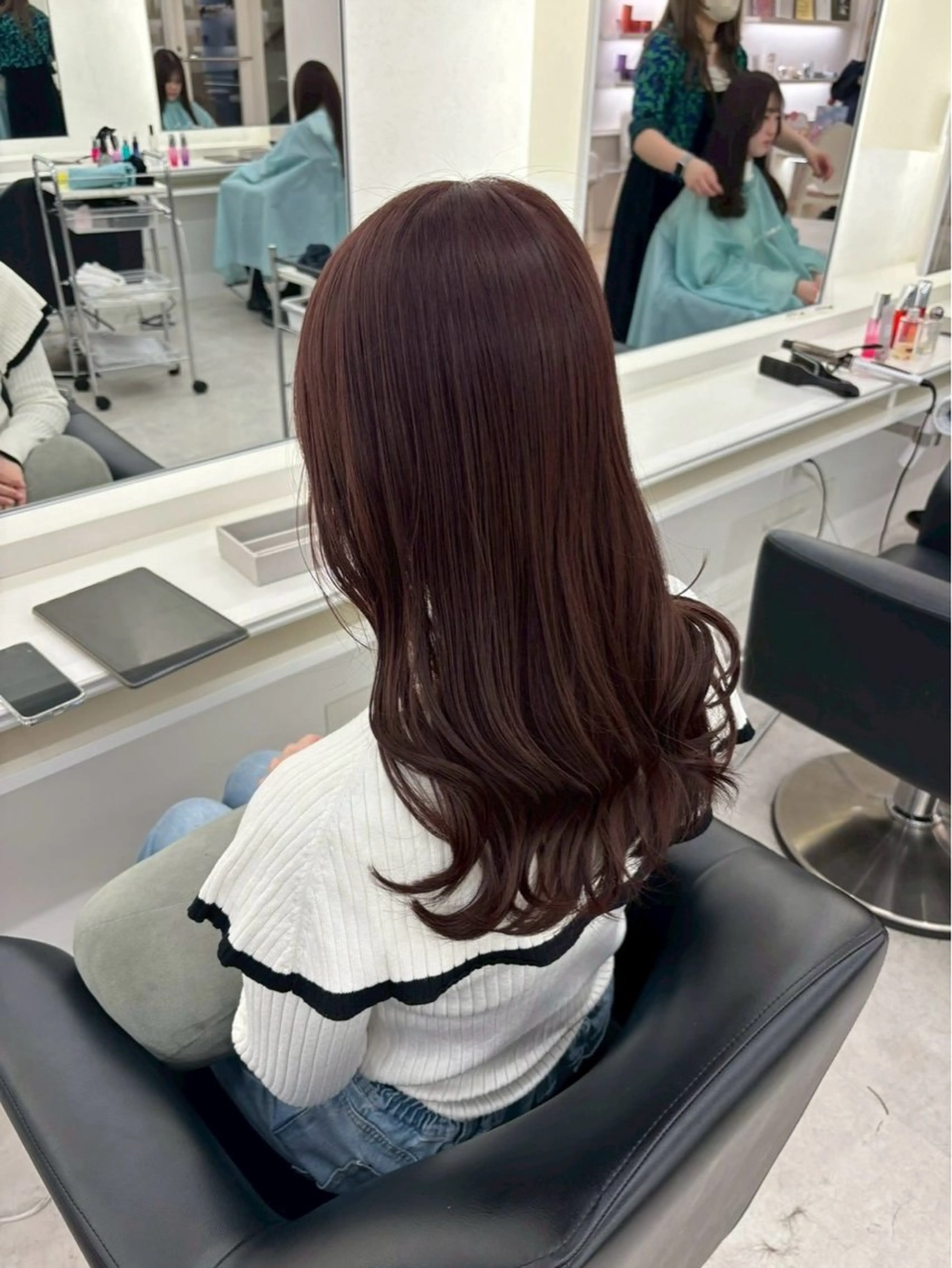 ロング カラー ヘアカラー ParveMix┊ 太田 千尋🎀🪽のヘアスタイル