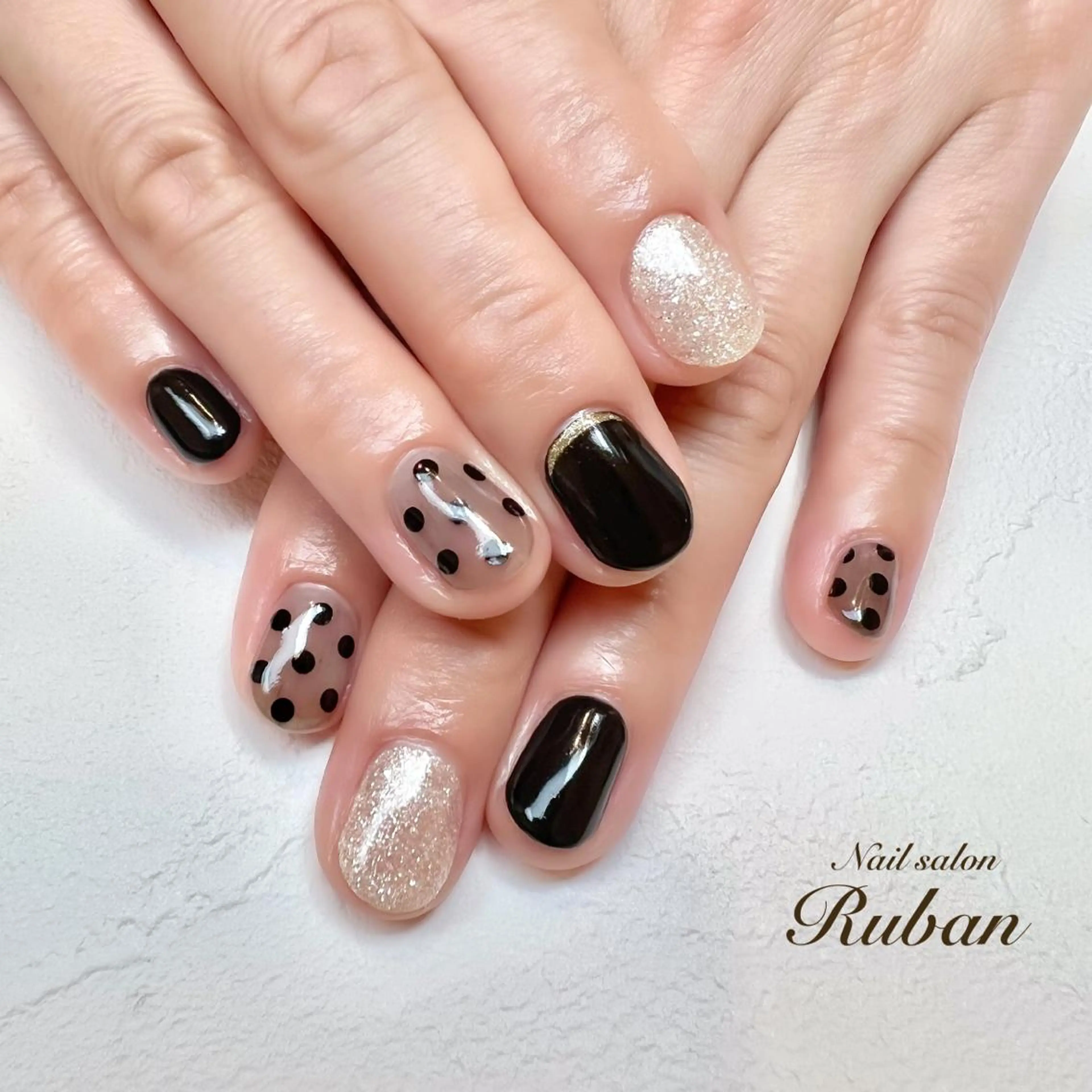 ネイル ドット Nail salon Ruban所属・Nail salon Rubanのネイルデザイン
