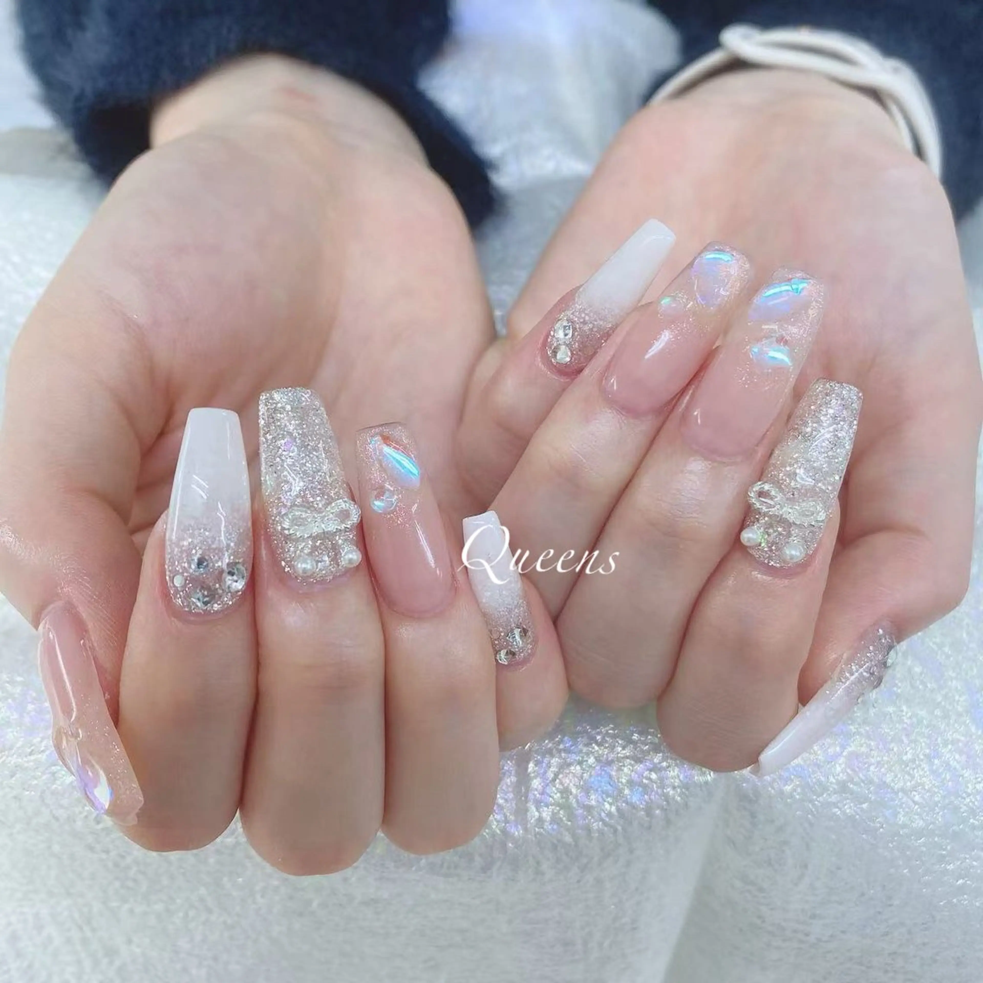 ネイル ハンドネイル Queens ひなのネイルデザイン