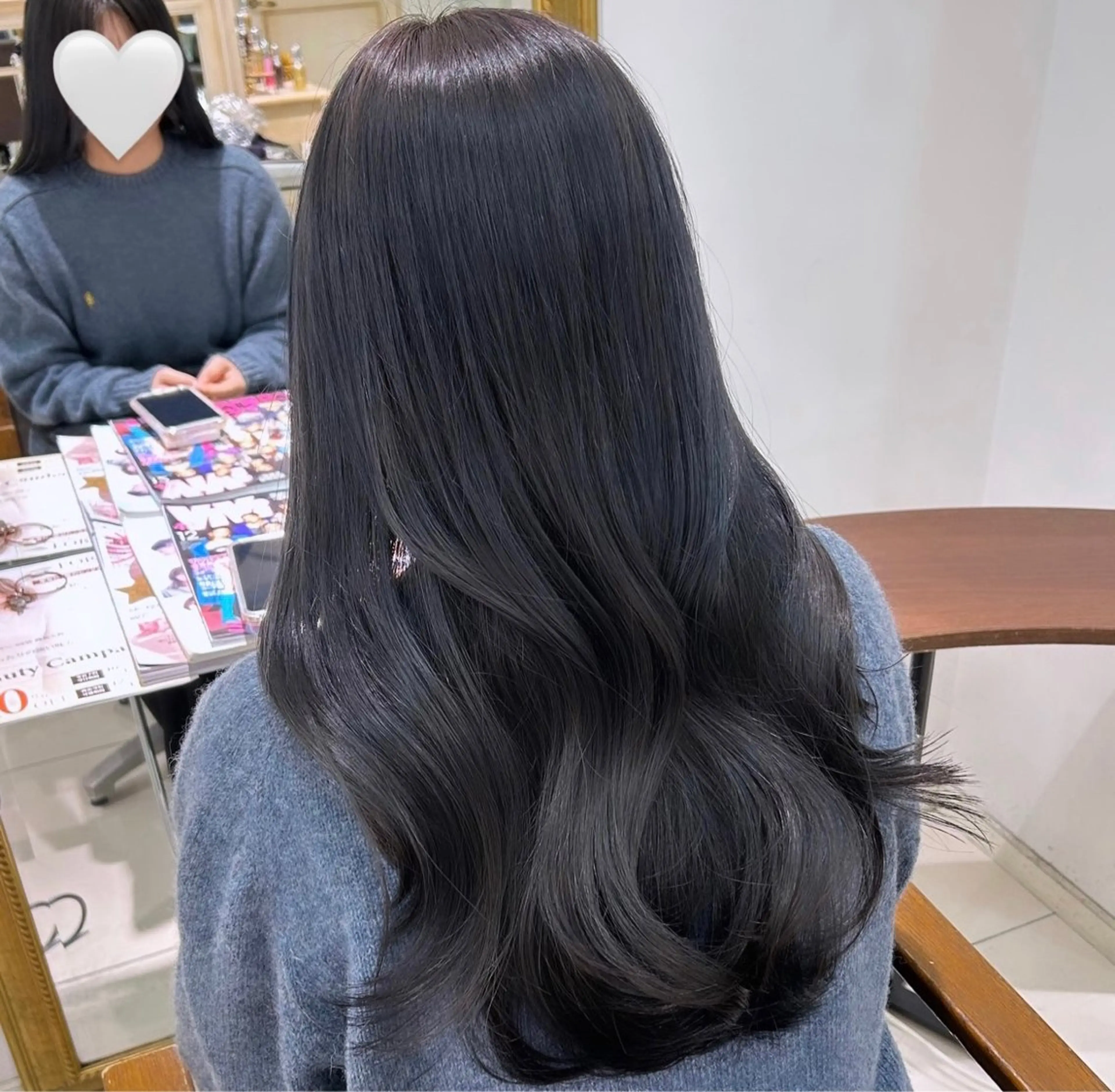 ロング カラー 透明感カラー 古山 結季🌙🖤のヘアスタイル