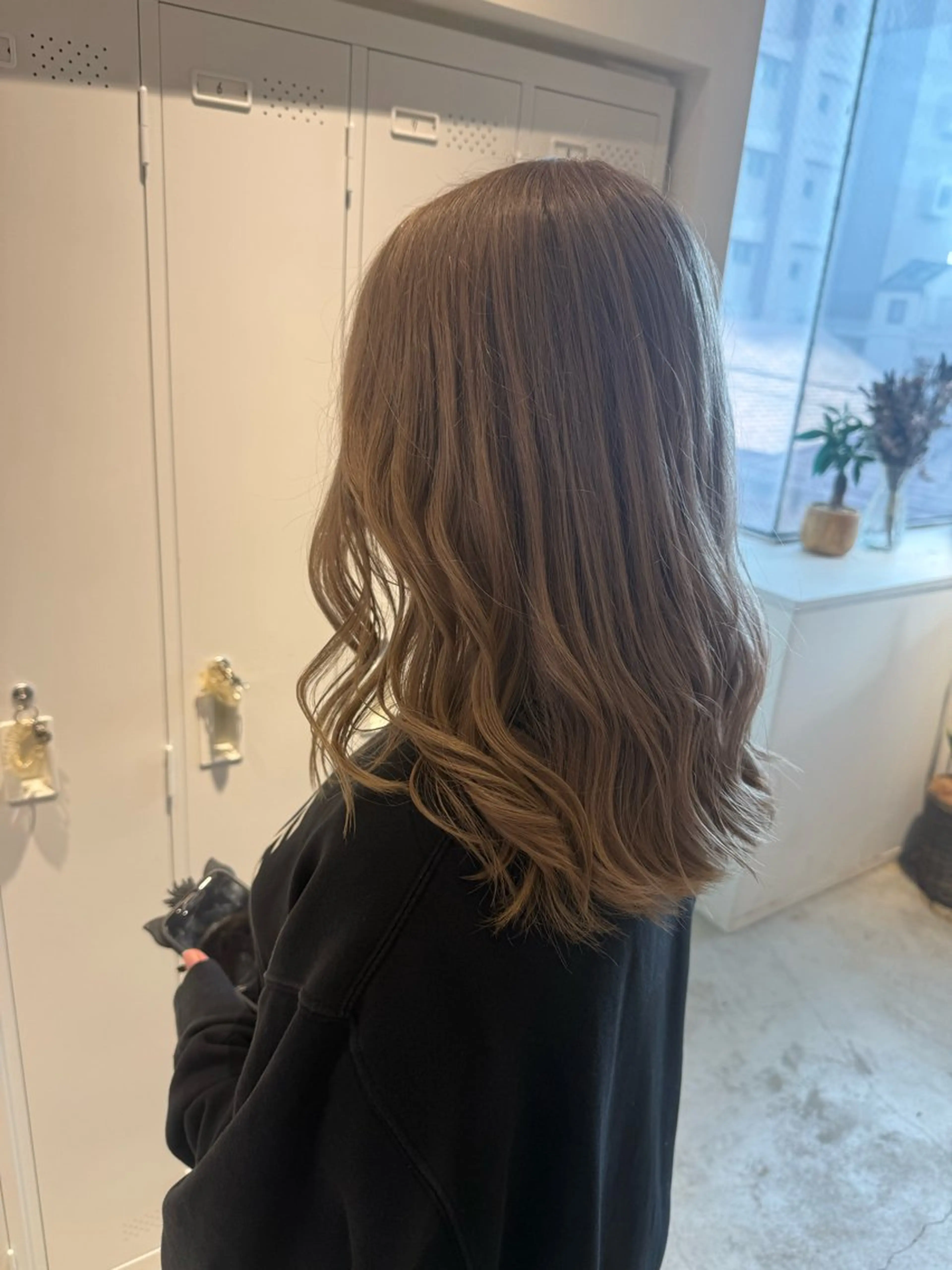 セミロング 宮永 瑞樹のヘアスタイル