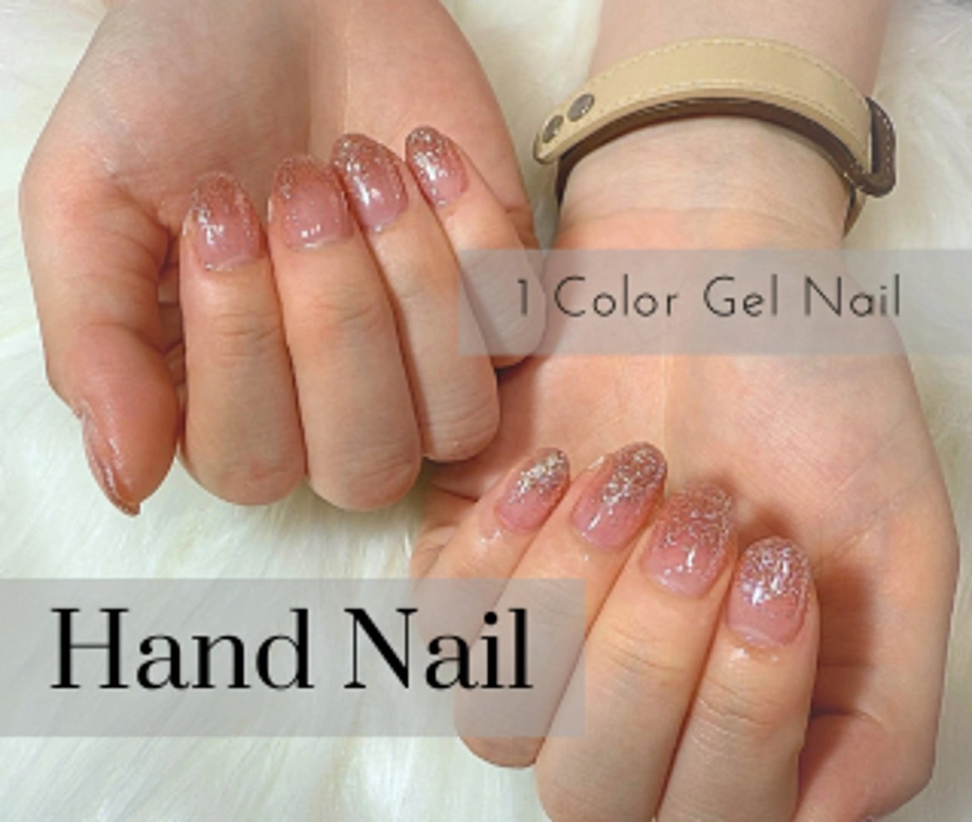 ネイル グラデーション ラメ(グリッター) ワンカラーネイル Nail Salon Rayelのネイルデザイン