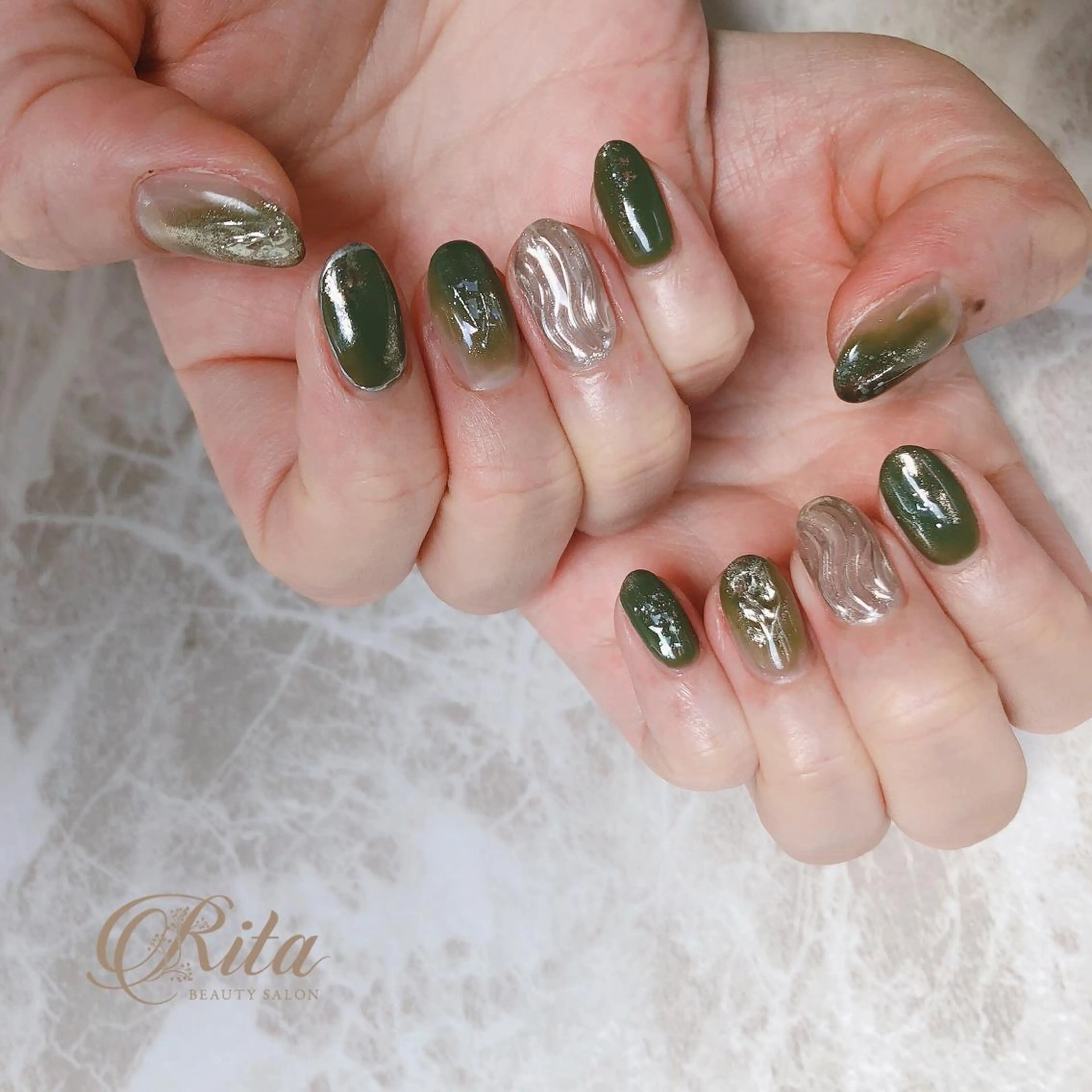 ネイル Rio 𓍼のネイルデザイン