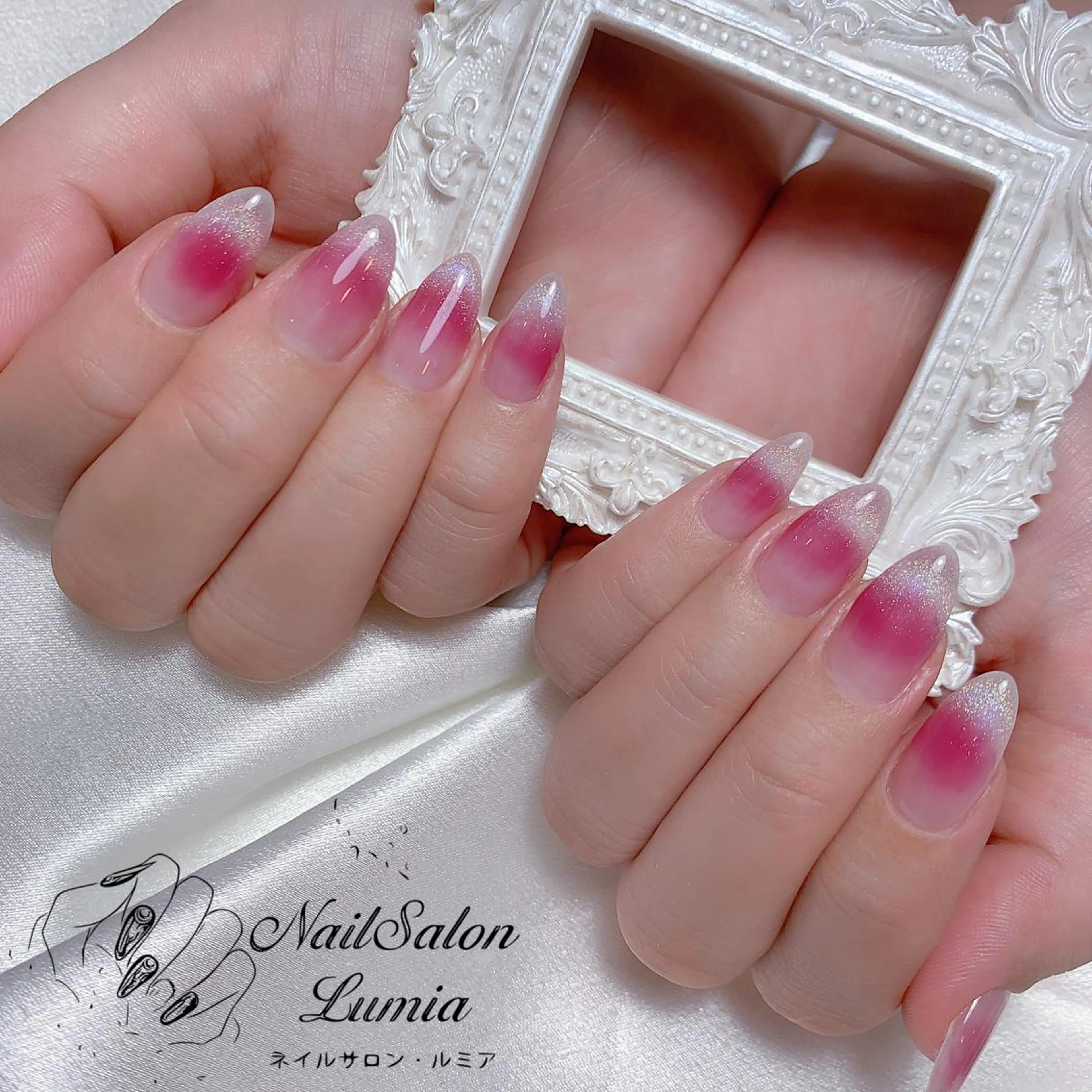 ネイル ハンドネイル ネイルサロン ルミア Lumia 店長のネイルデザイン