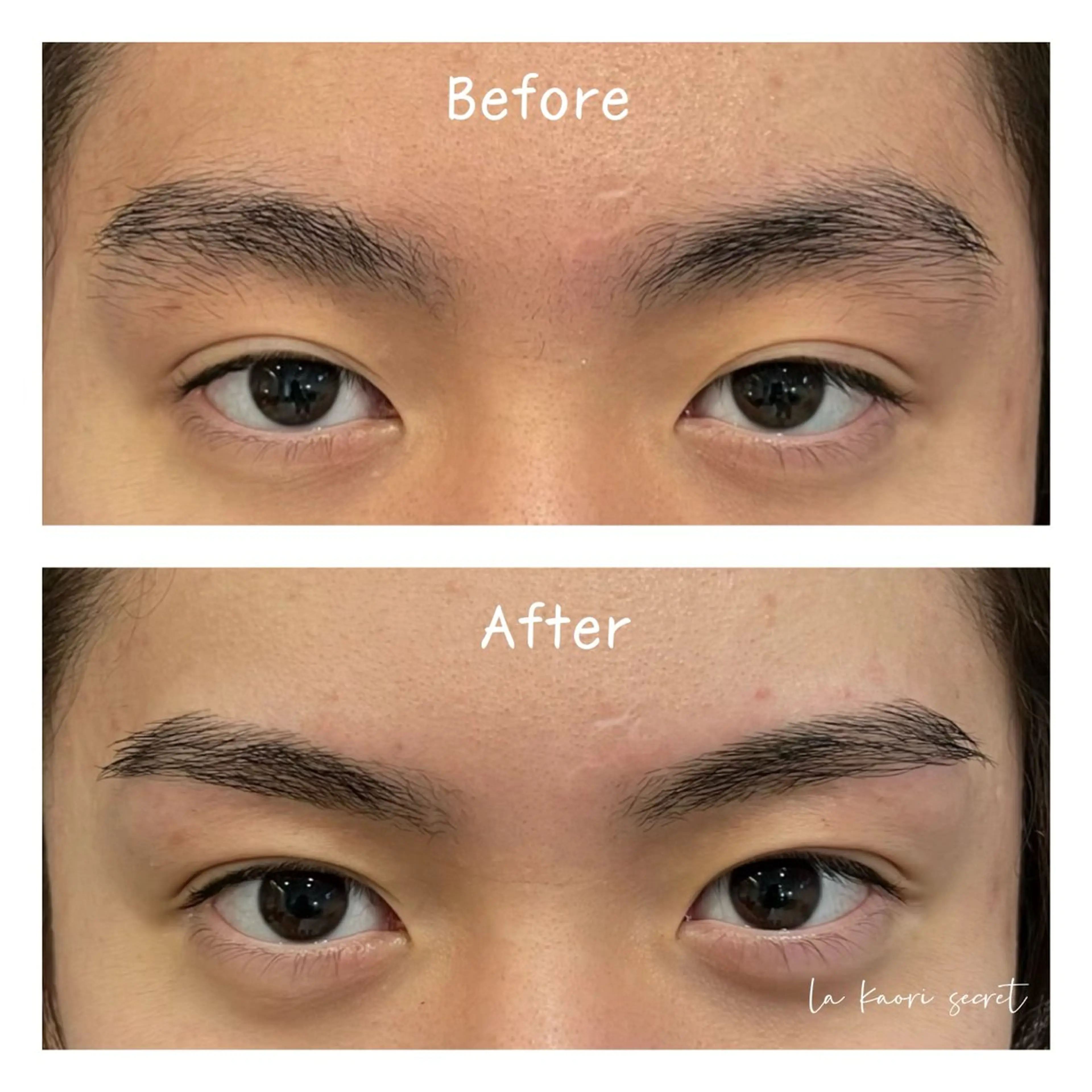 🖤メンズアイブロウWAX＆ヘアカット🖤setでお得！アイブロウシャンプー＆トリートメント付き！の写真