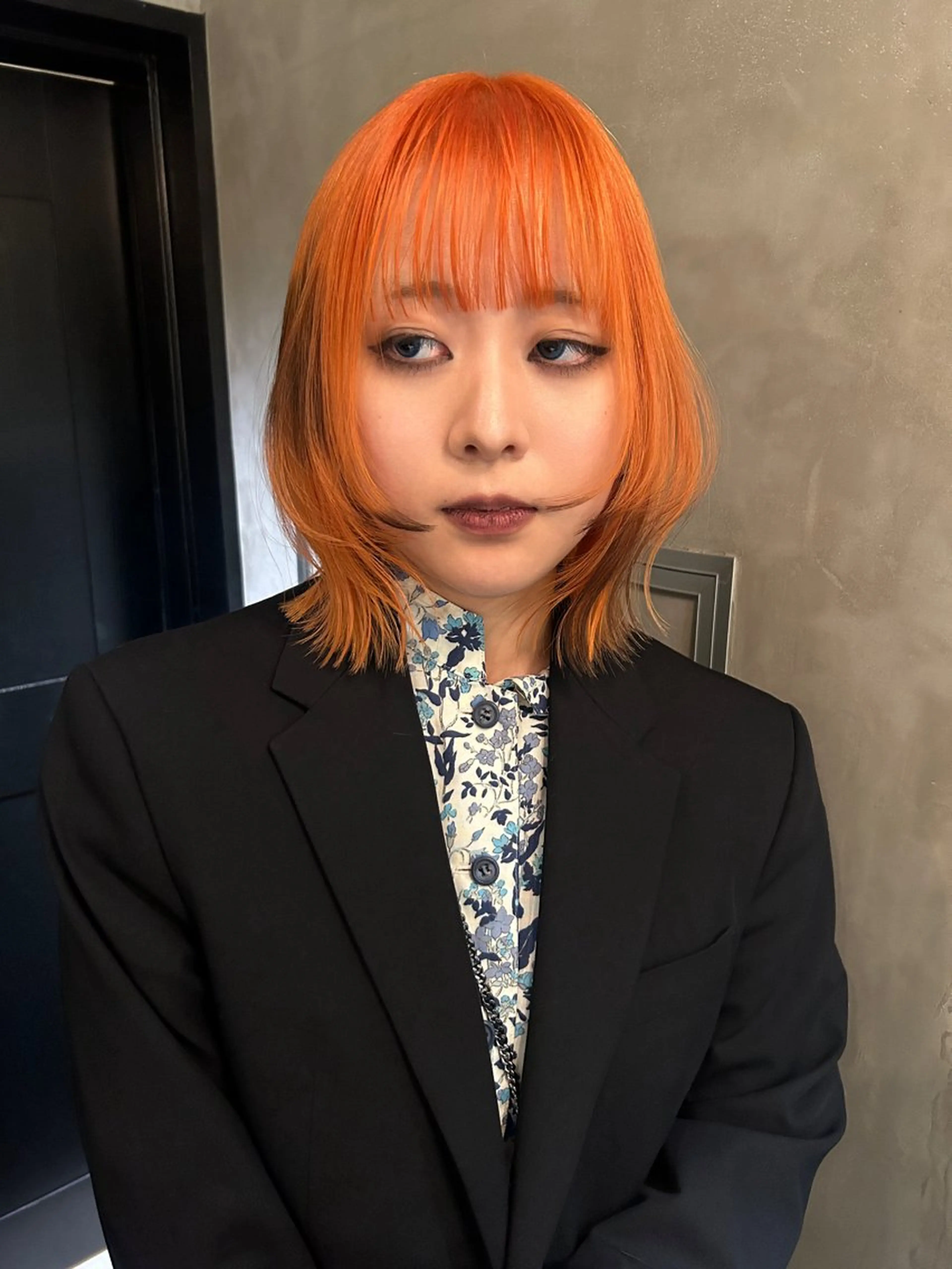 ミディアム カラー ヘアカラー トリートメント デザイン/アレンジ ❤︎イシイレイのヘアスタイル