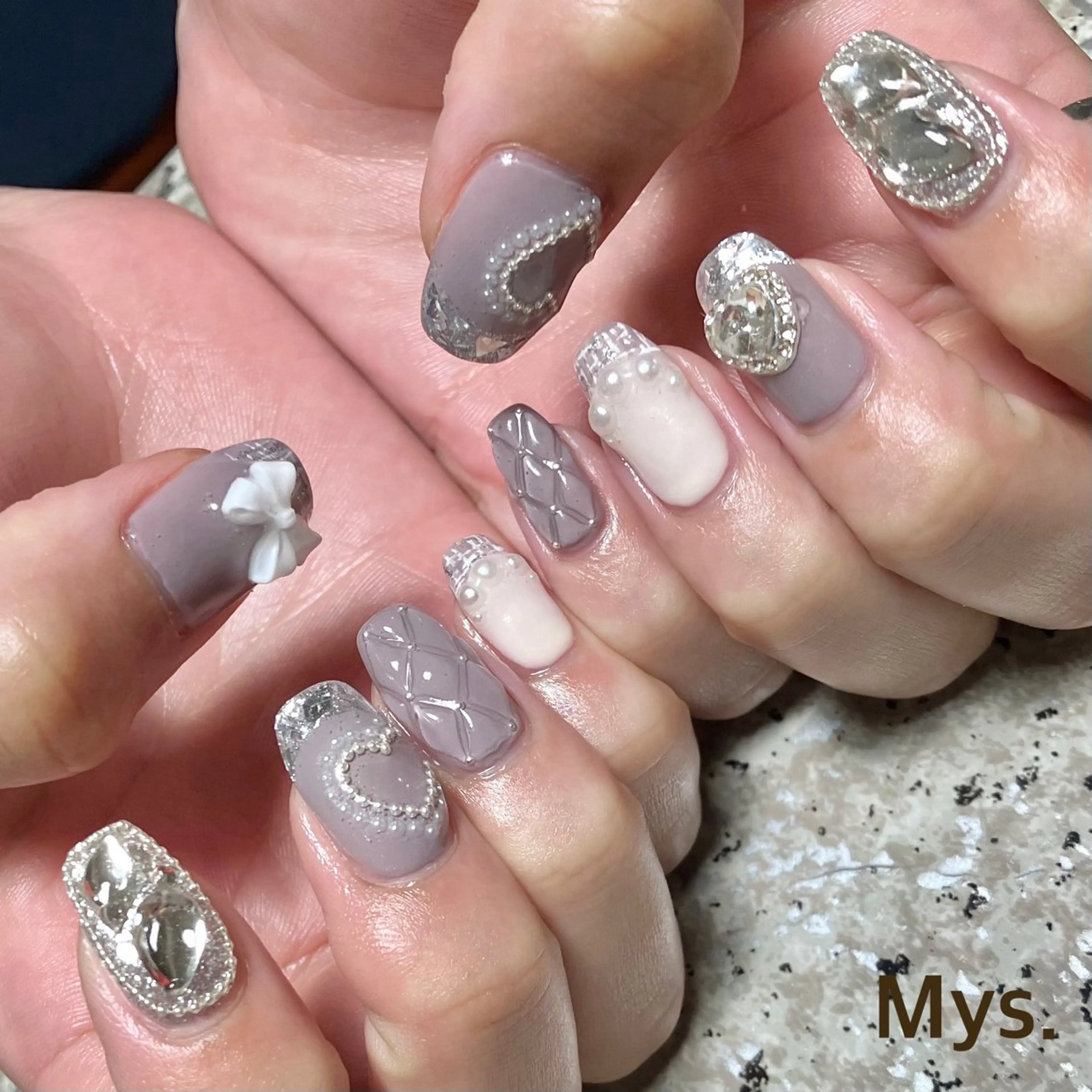 ネイル ハンドネイル Mys. 三上紗紀のネイルデザイン