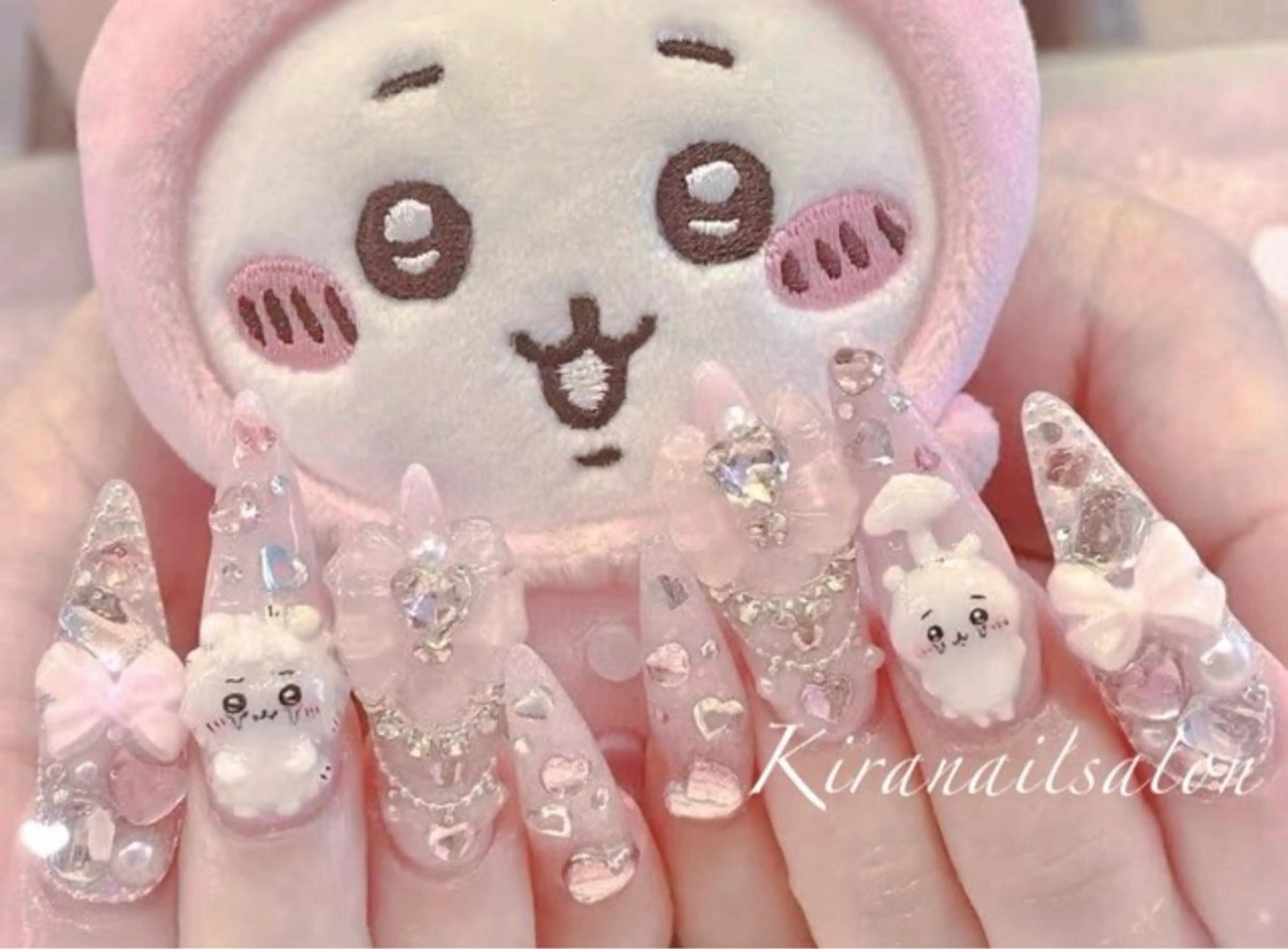 【チップ長さだし】キャラクターパーツ付け放題（オフ込み）の写真