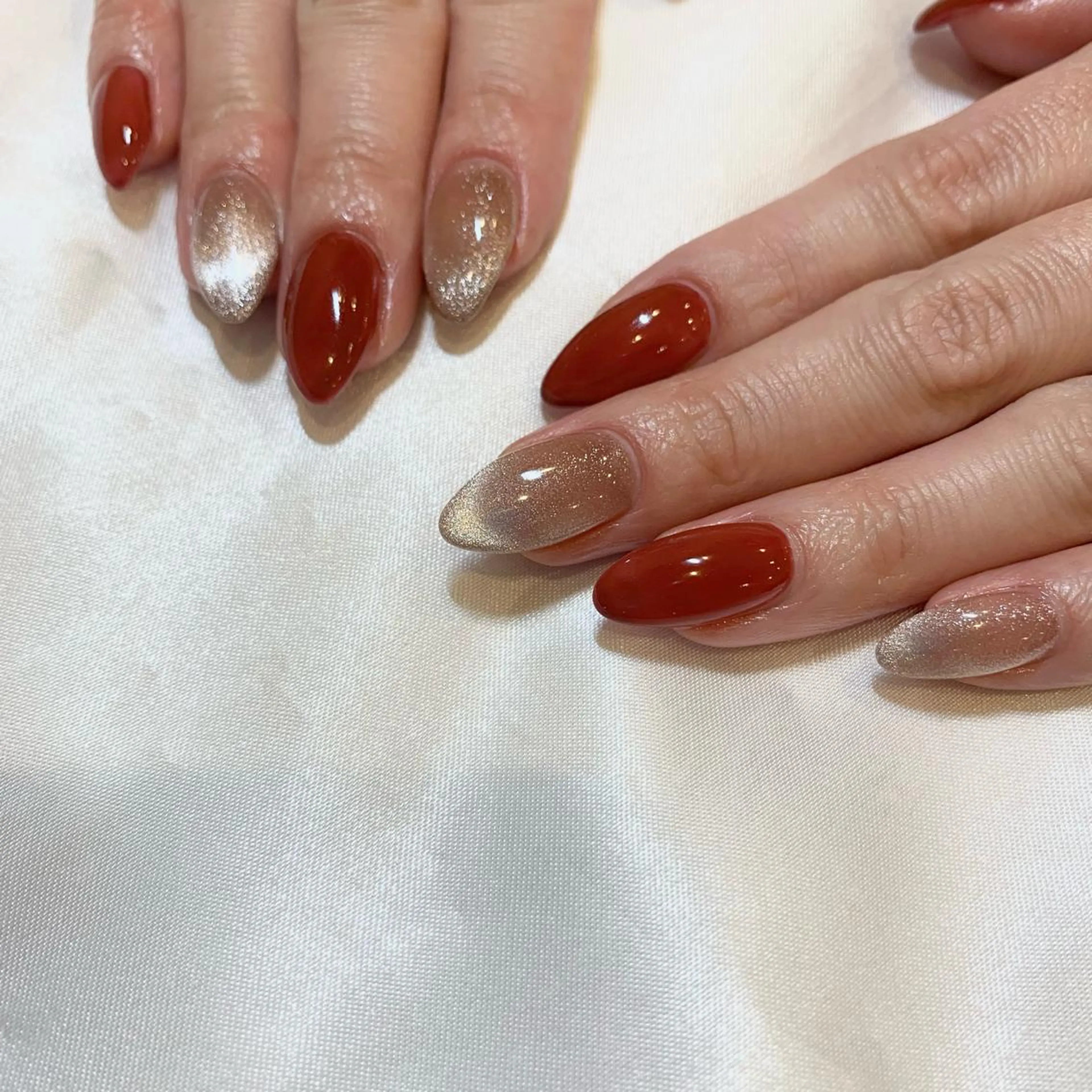 ネイル マグネットネイル ハンドネイル ui nailのネイルデザイン