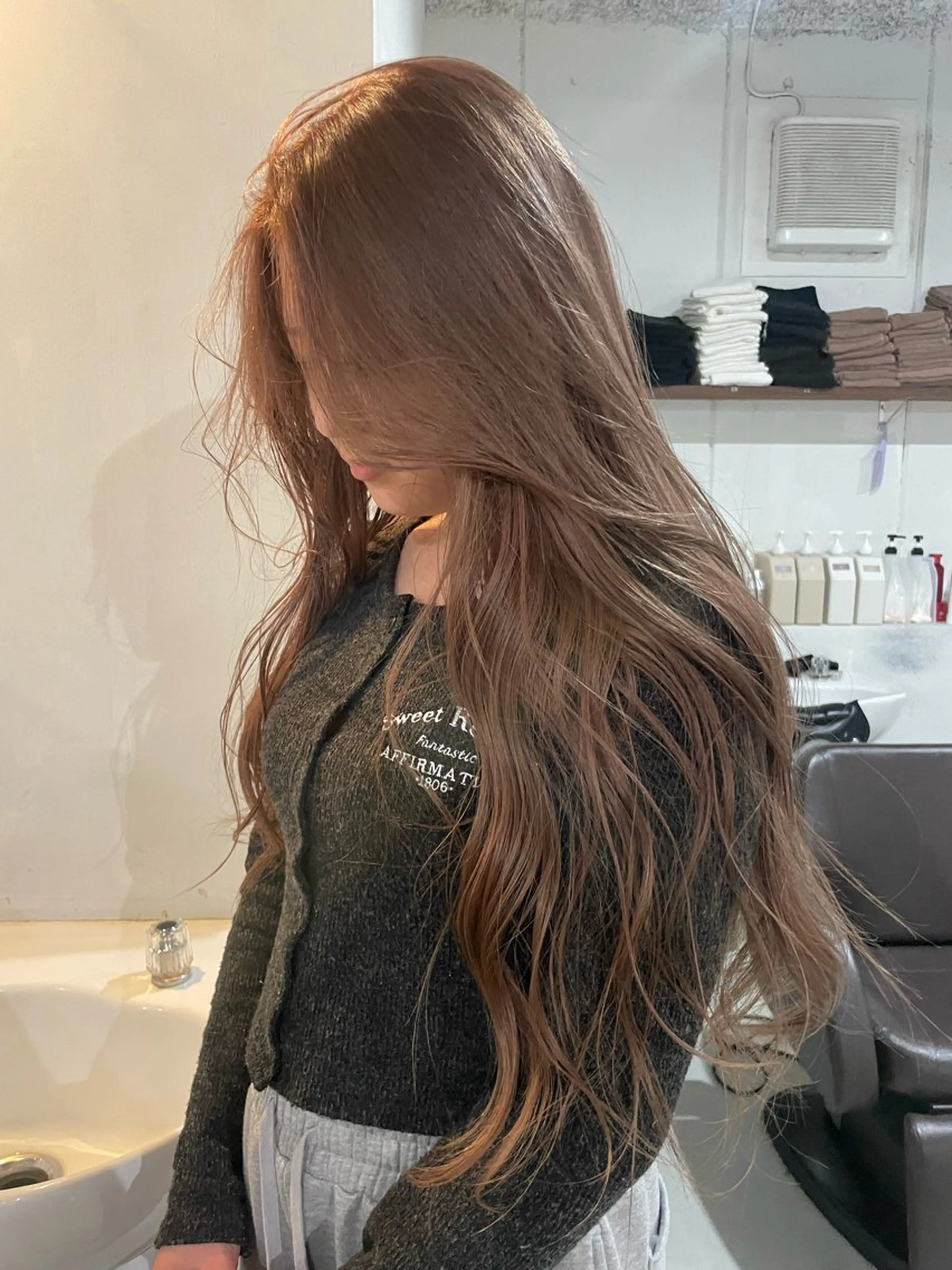 ロング カラー ヘアカラー 田代 さつきのヘアスタイル