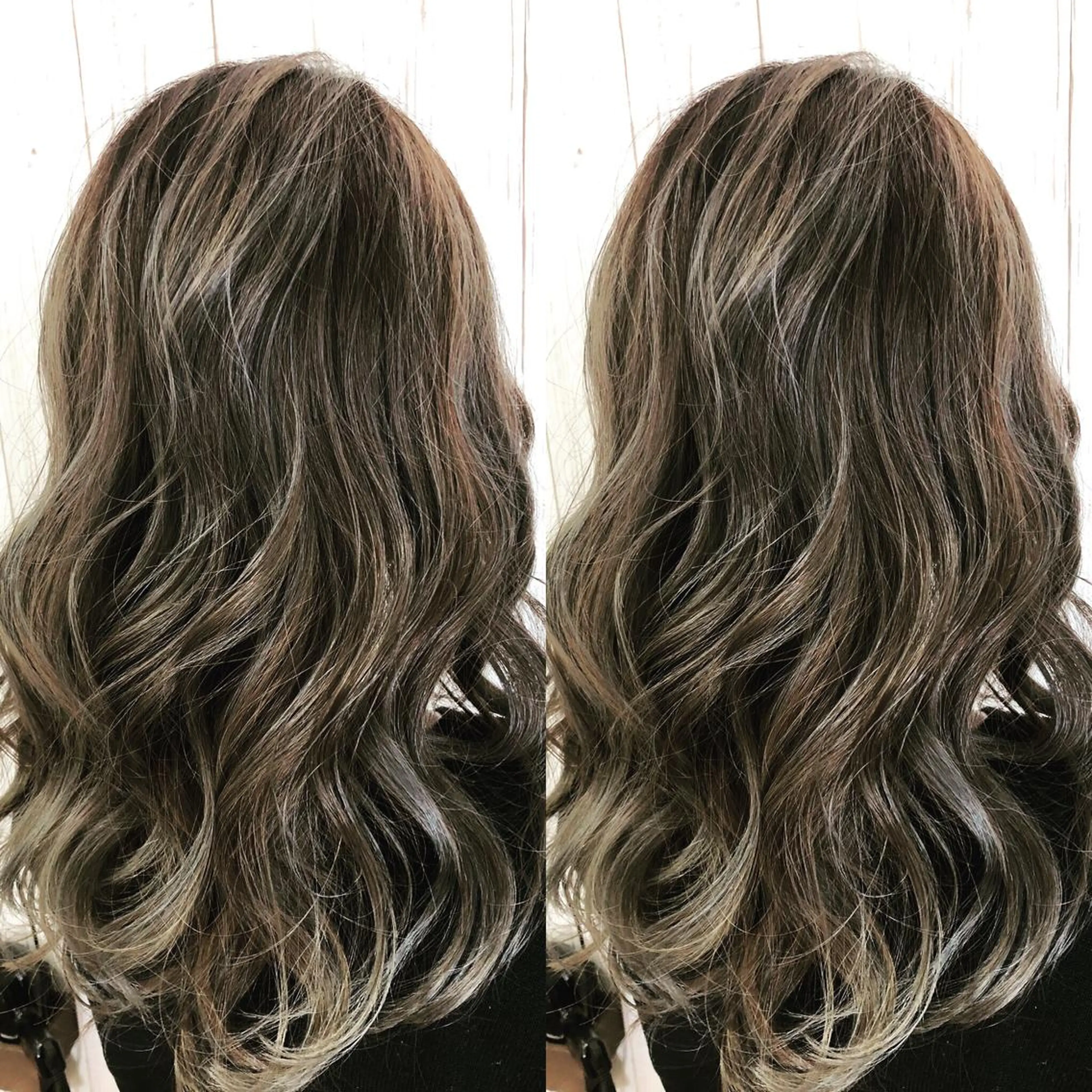 ロング カラー ヘアアレンジ カット ヘアカラー ヘアサロンオスカー 岸和田蛸地蔵店のヘアスタイル