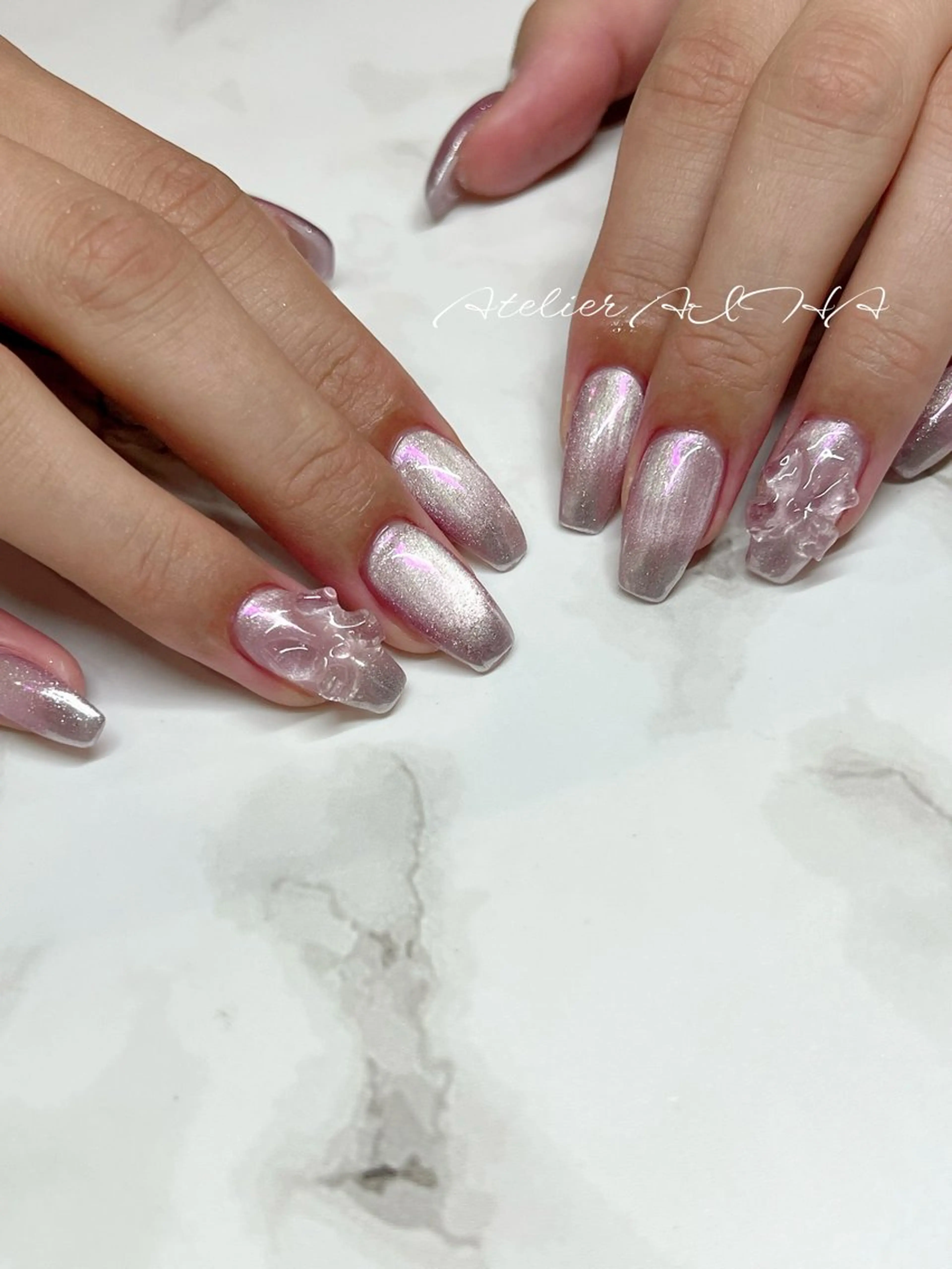 セミロング アトリエAIHA所属・アトリエAIHA★ フィルイン推奨サロンのネイルデザイン