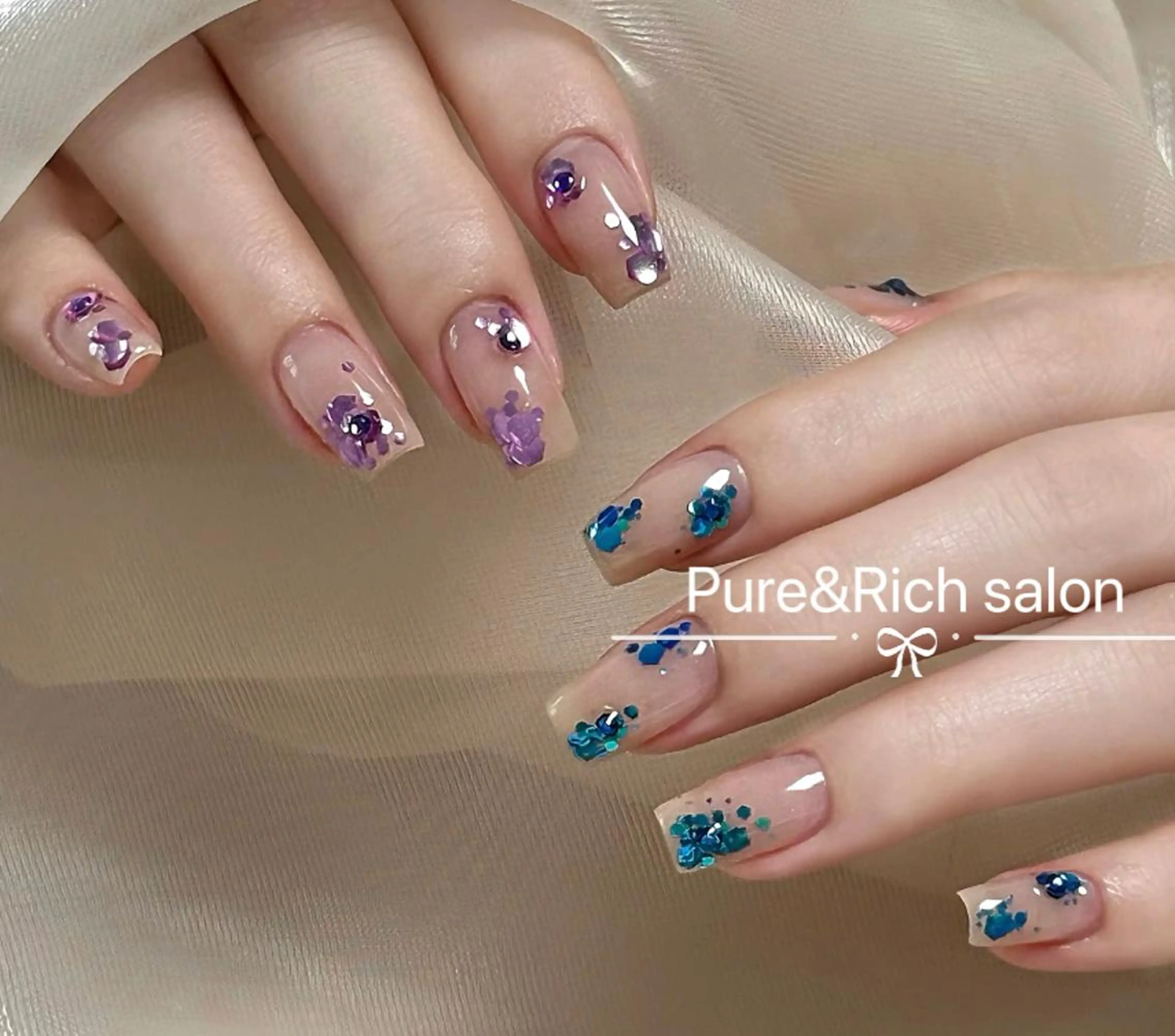 ネイル ハンドネイル Pure&Rich Nailのネイルデザイン