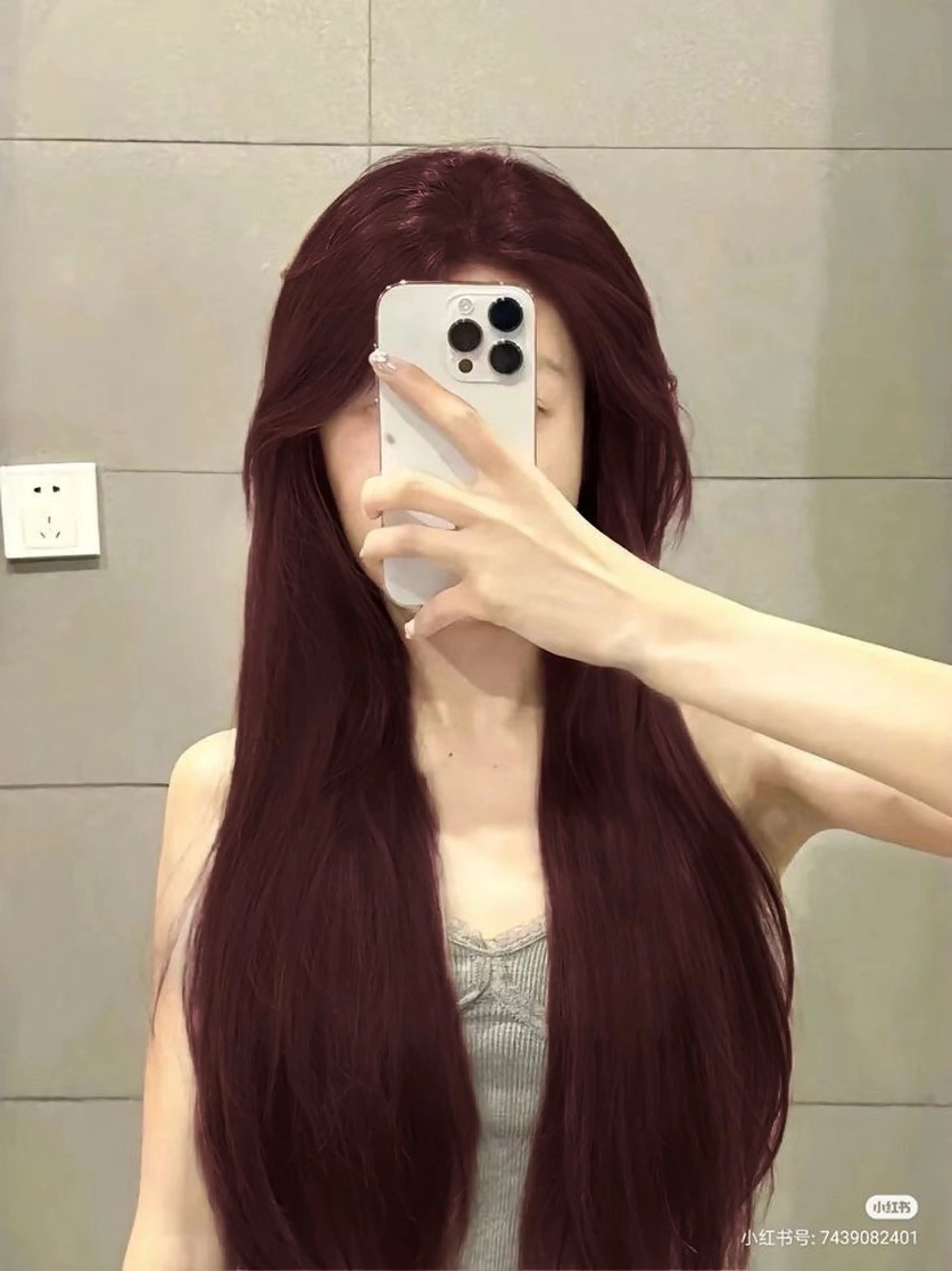 ロング ヘアカラー 🥀艶髪/似合わせ 暖色/まな🥀のヘアスタイル