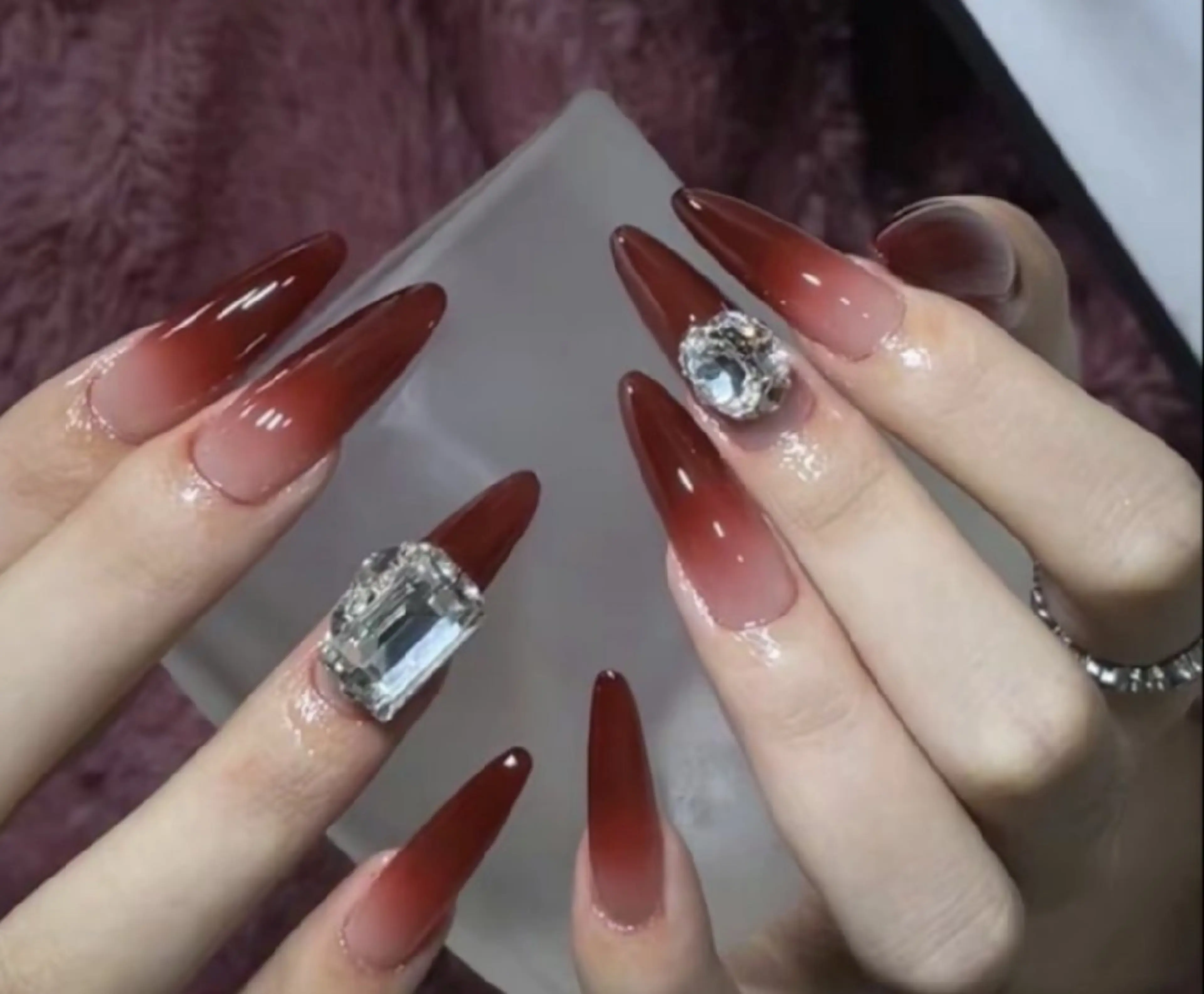 カラーグラデーション（1色）【オフあリ/なし   事前にお知らせください 】の写真