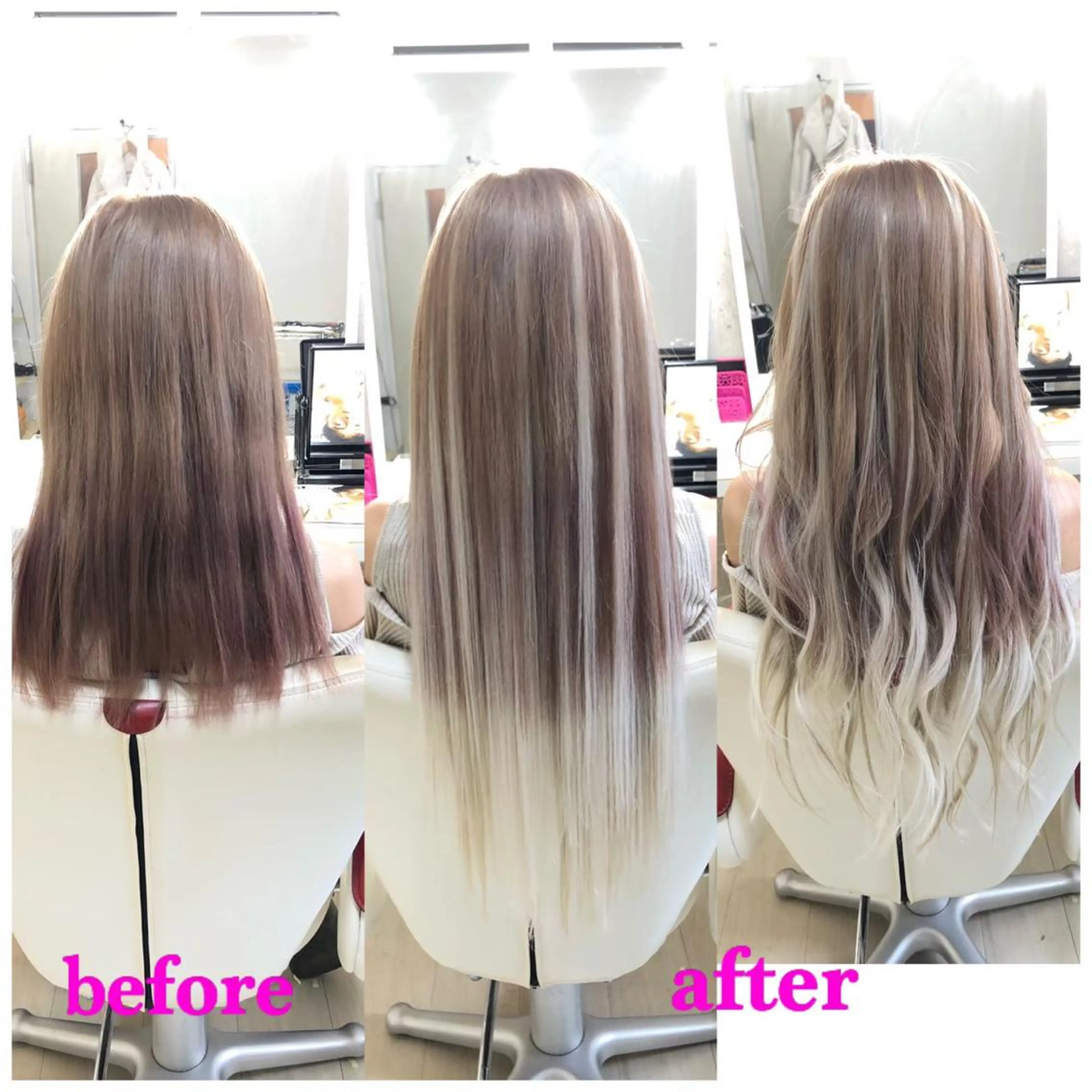 ロング エクステ ドレスアップ心斎橋店所属・🌸ドレスアップ 心斎橋店🌸のヘアスタイル