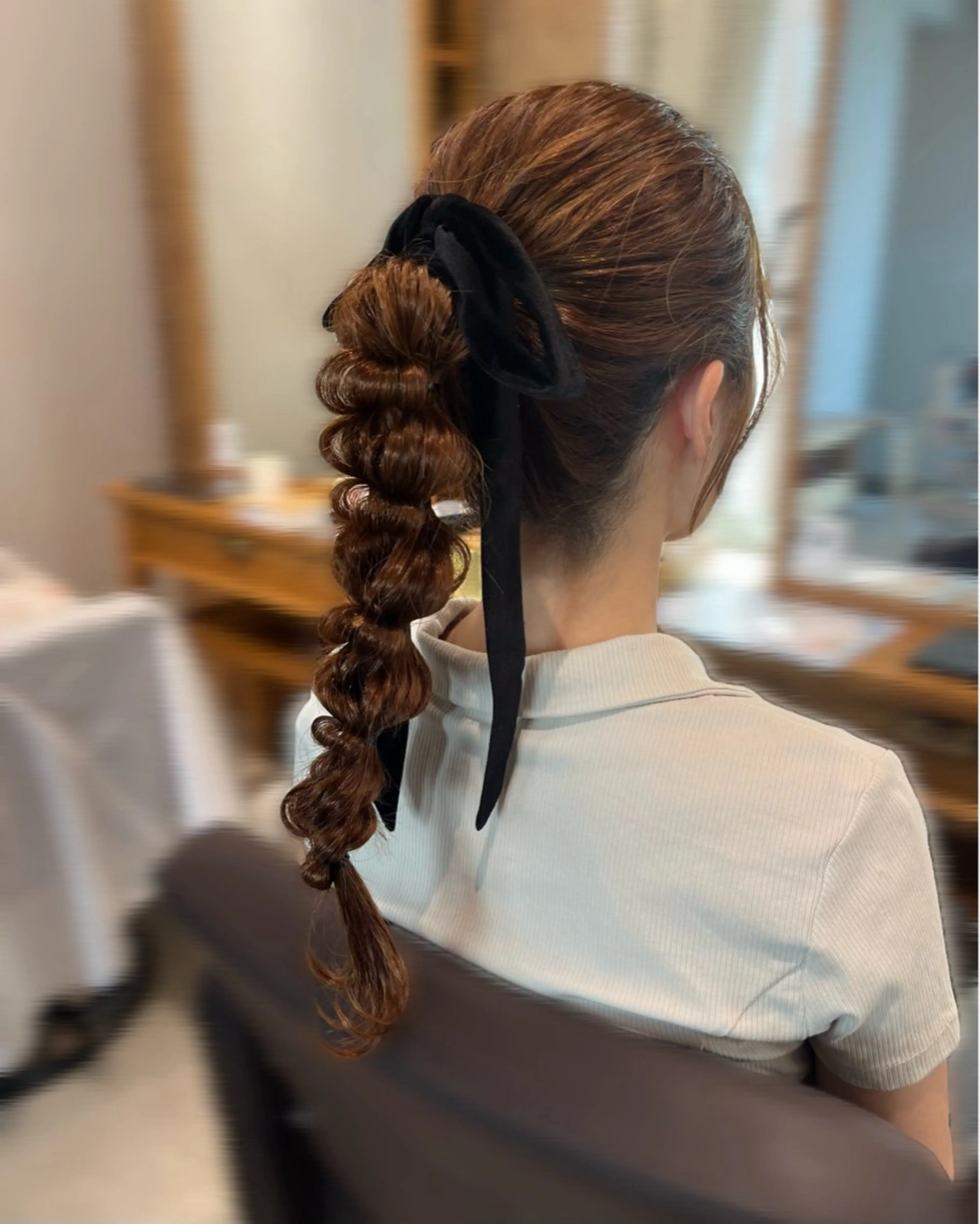 ロング ヘアアレンジ Hair Itice ホンダのマツエク・マツパデザイン